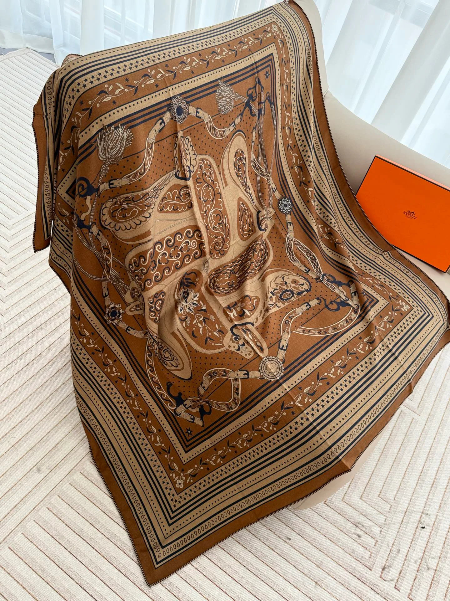 Шарфы Hermes 17323800
