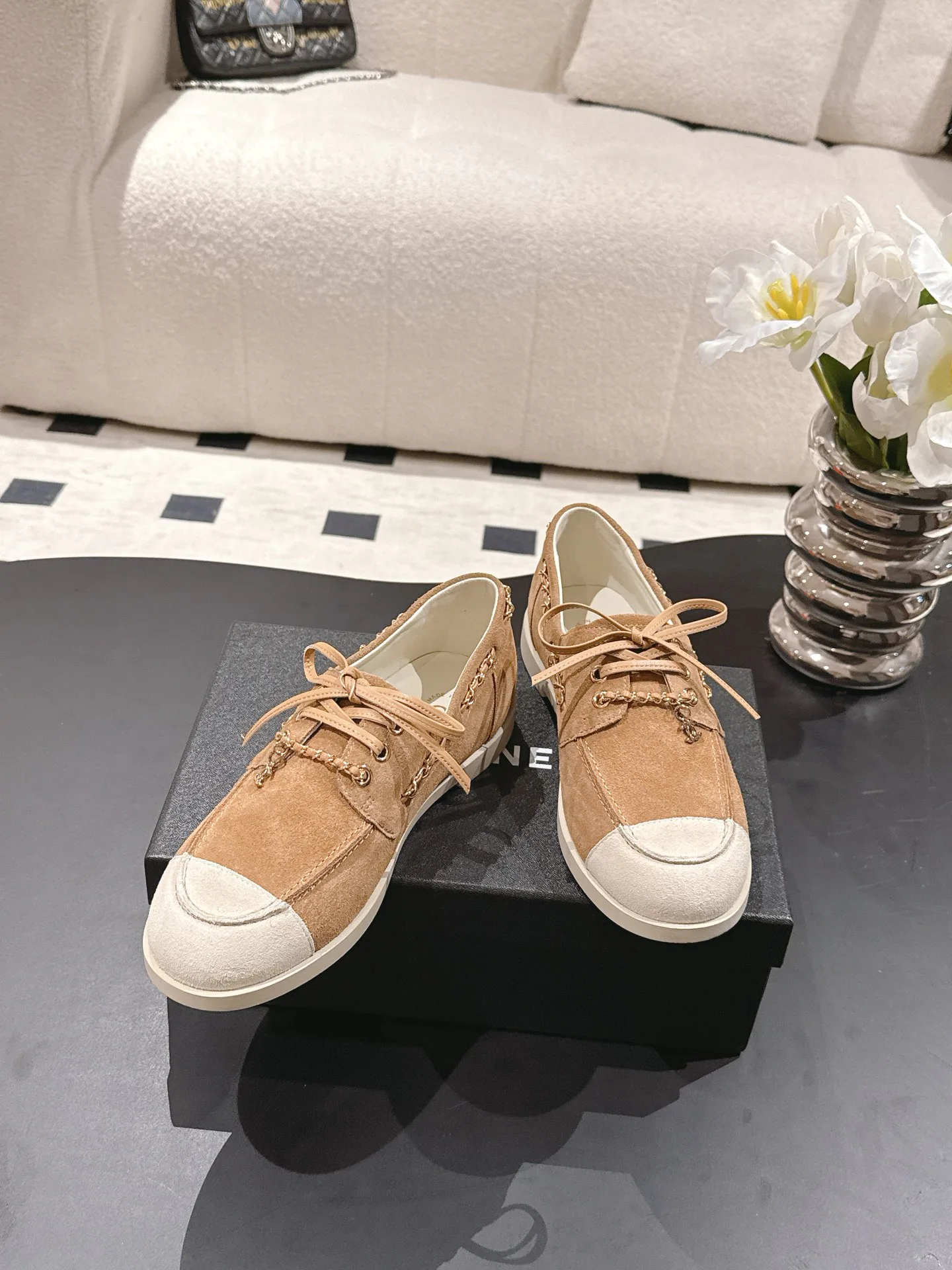 Лоферы И Мокасины Женские Chanel 6128041