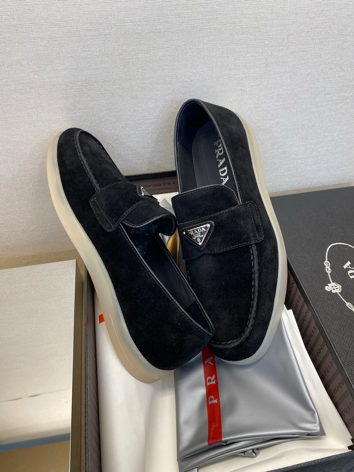 Лоферы И Туфли Мужские Prada 20070220