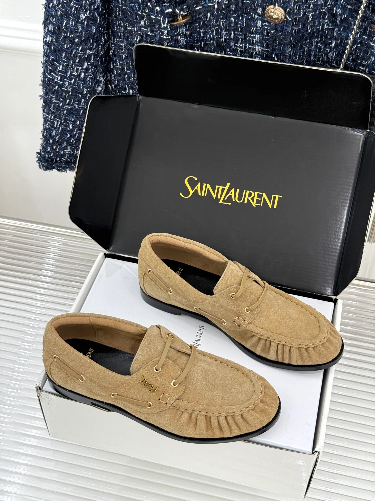 Лоферы И Мокасины Женские Saint Laurent 18142754
