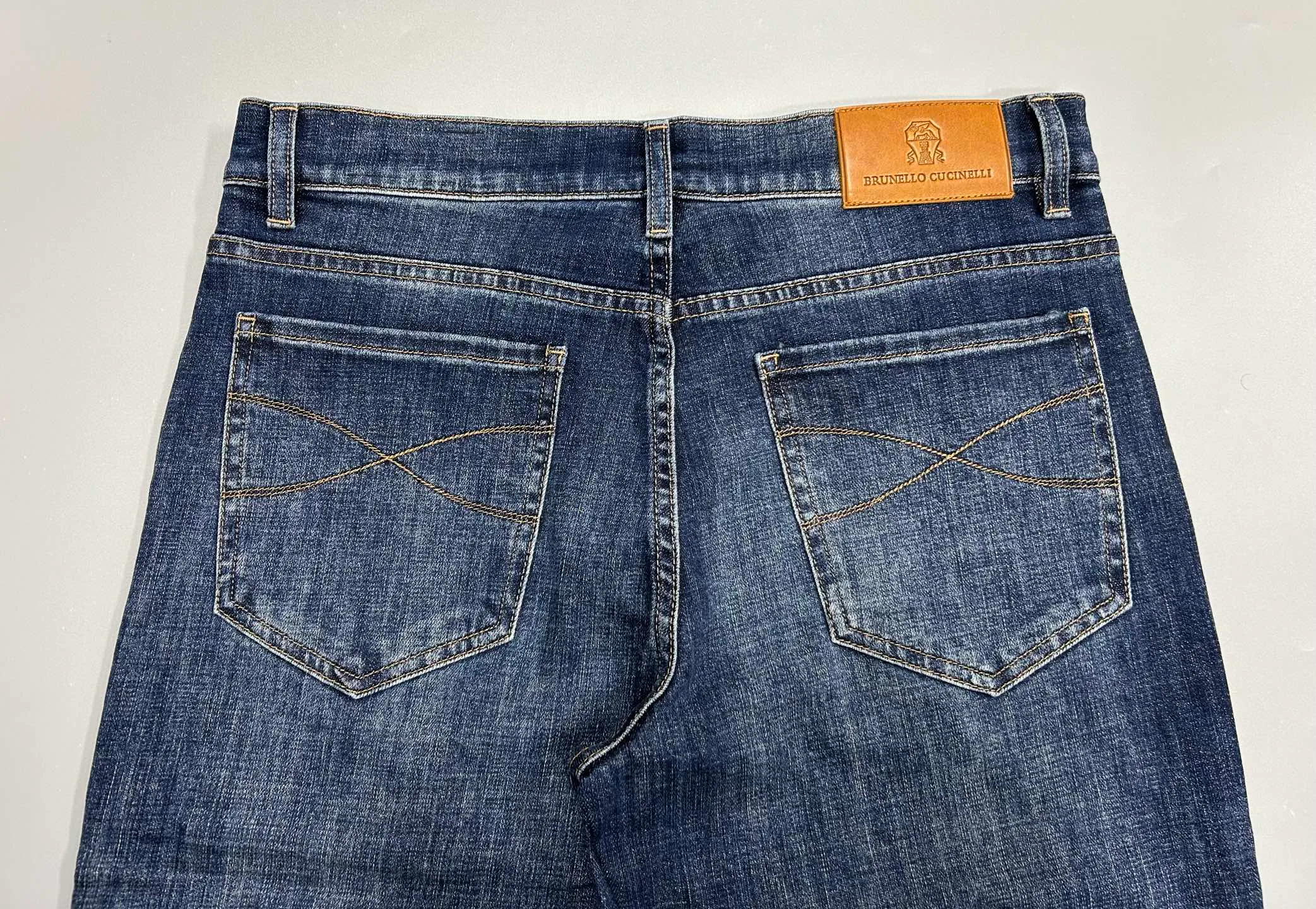 Джинсы Мужские Brunello Cucinelli 425886