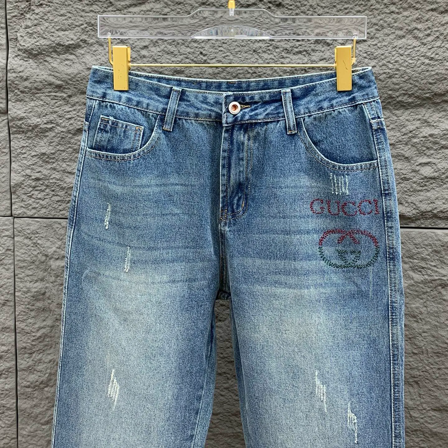 Джинсы Мужские Gucci 18296271