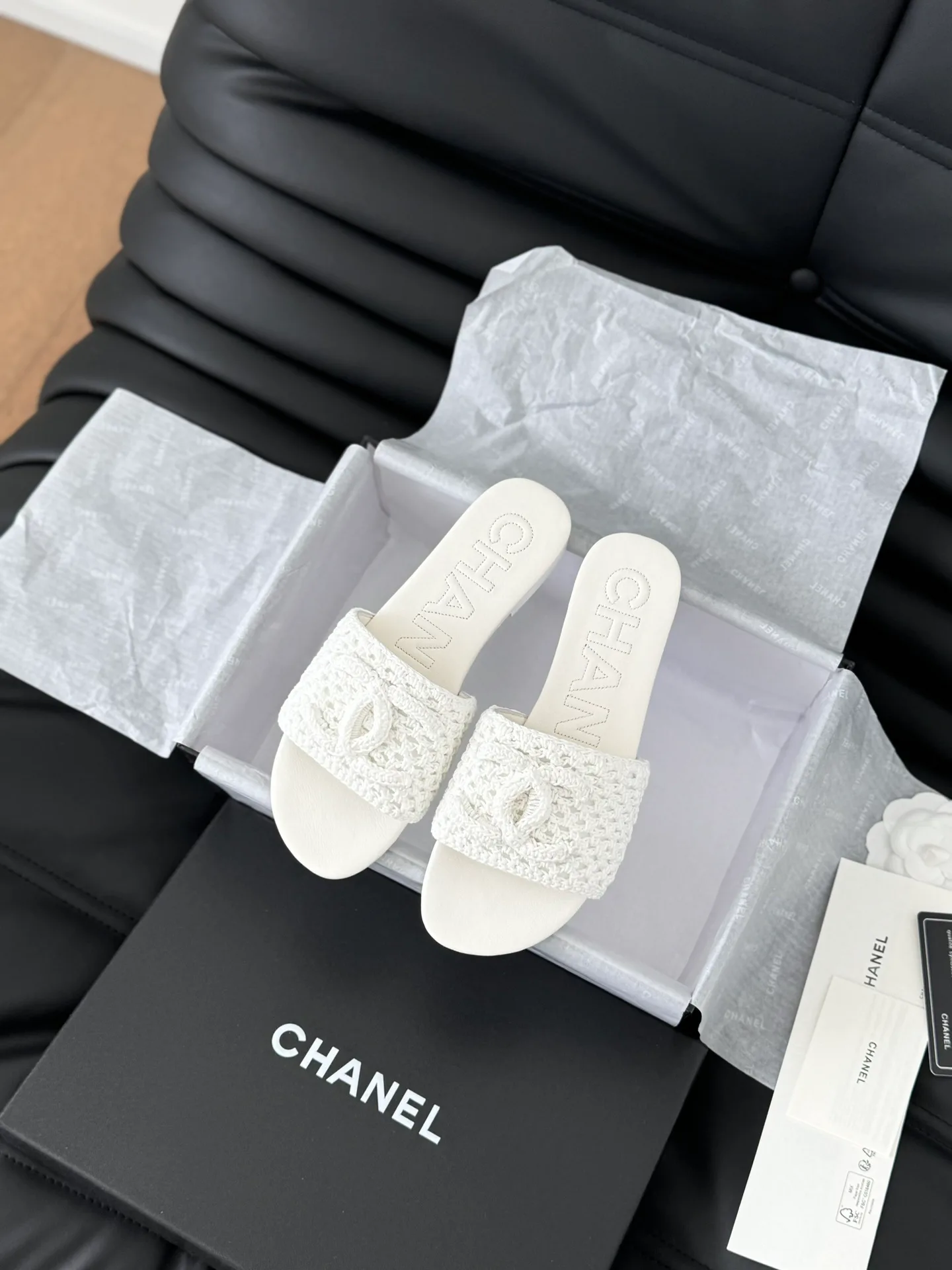 Шлепанцы Женские Chanel 11498146