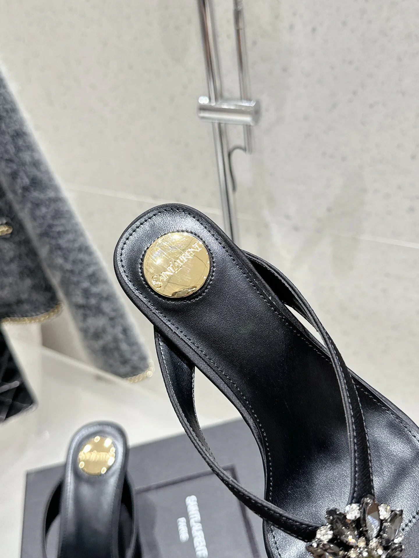 Босоножки Женские Saint Laurent 1857148