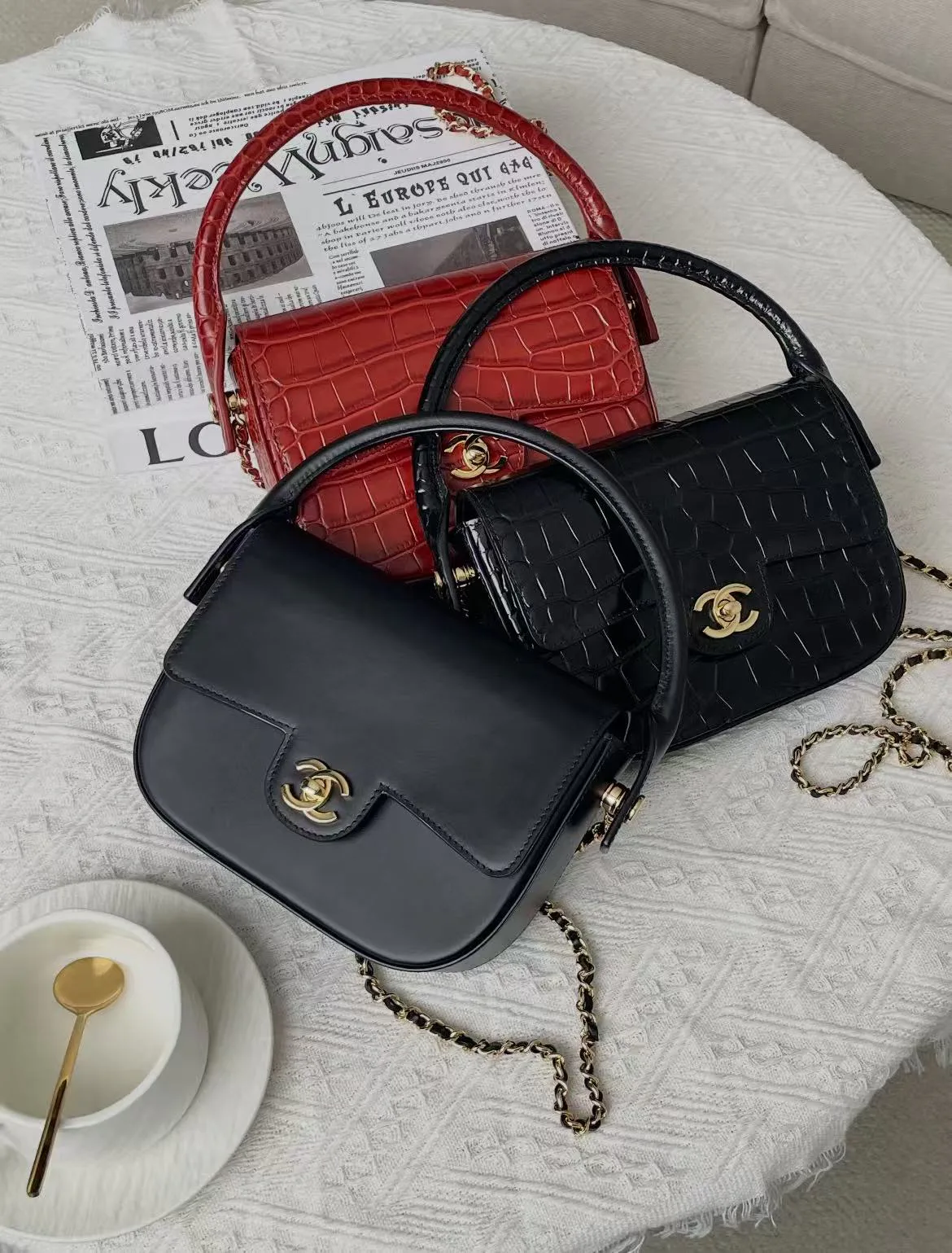 Классические Сумки Женские Chanel 17615436