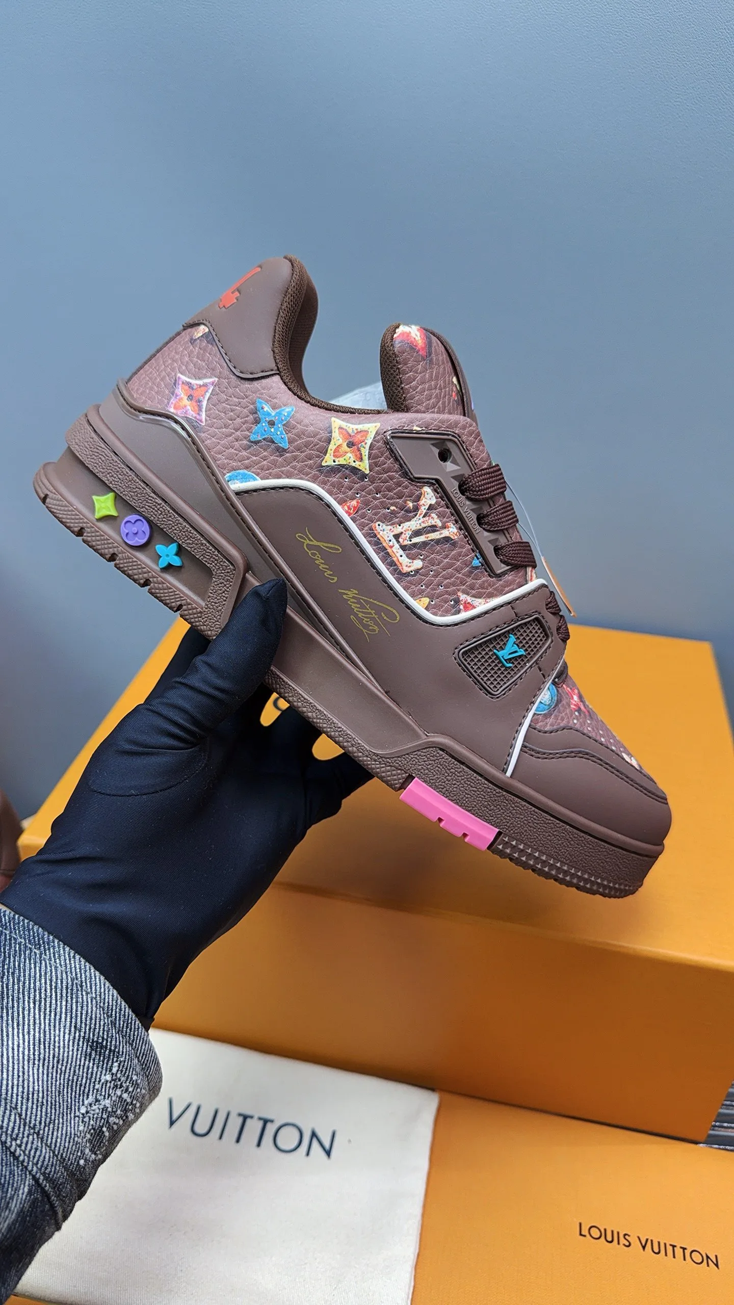 Кроссовки Женские Louis Vuitton 3179645