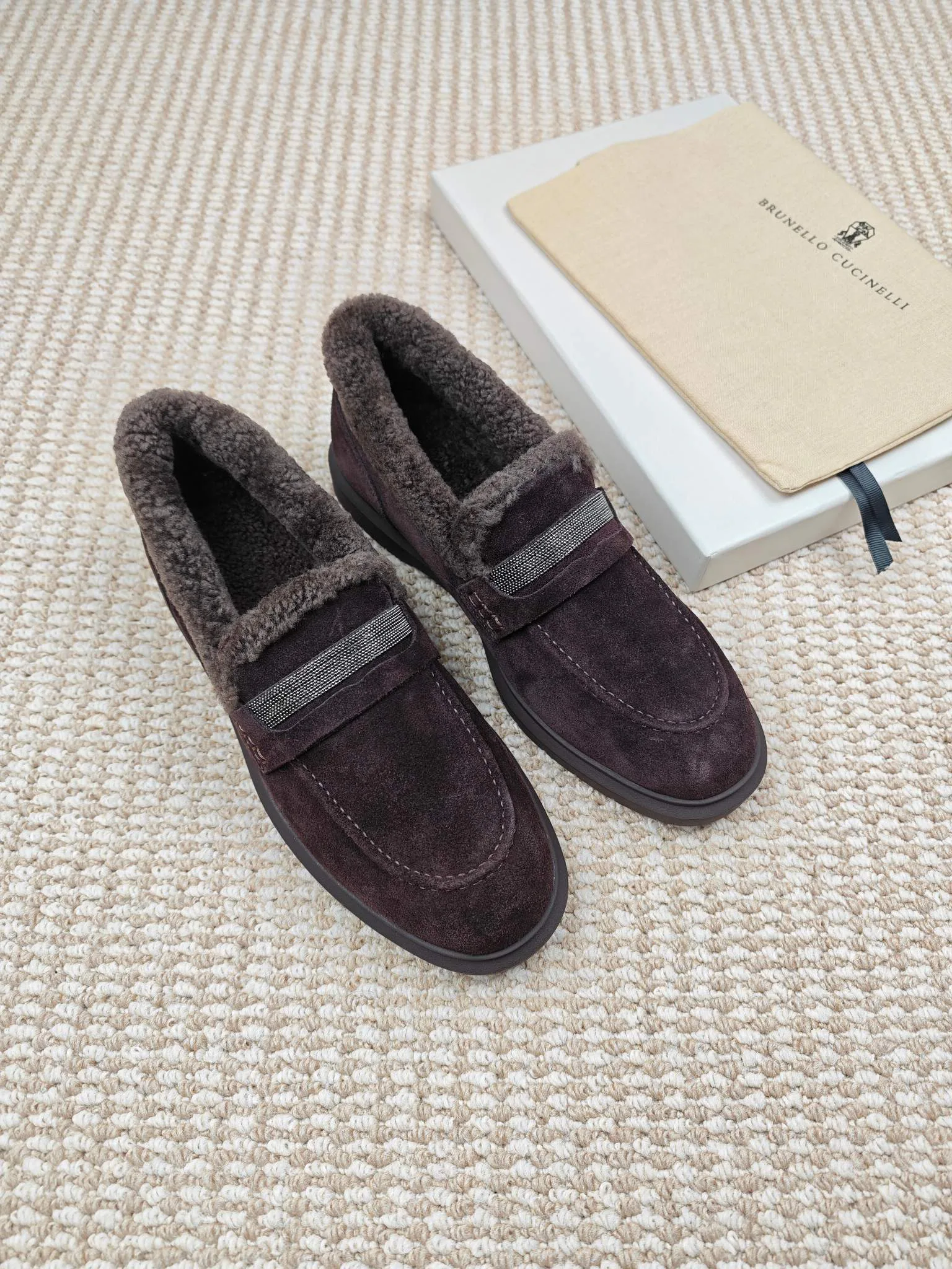 Мокасины Мужские Brunello Cucinelli 1466302