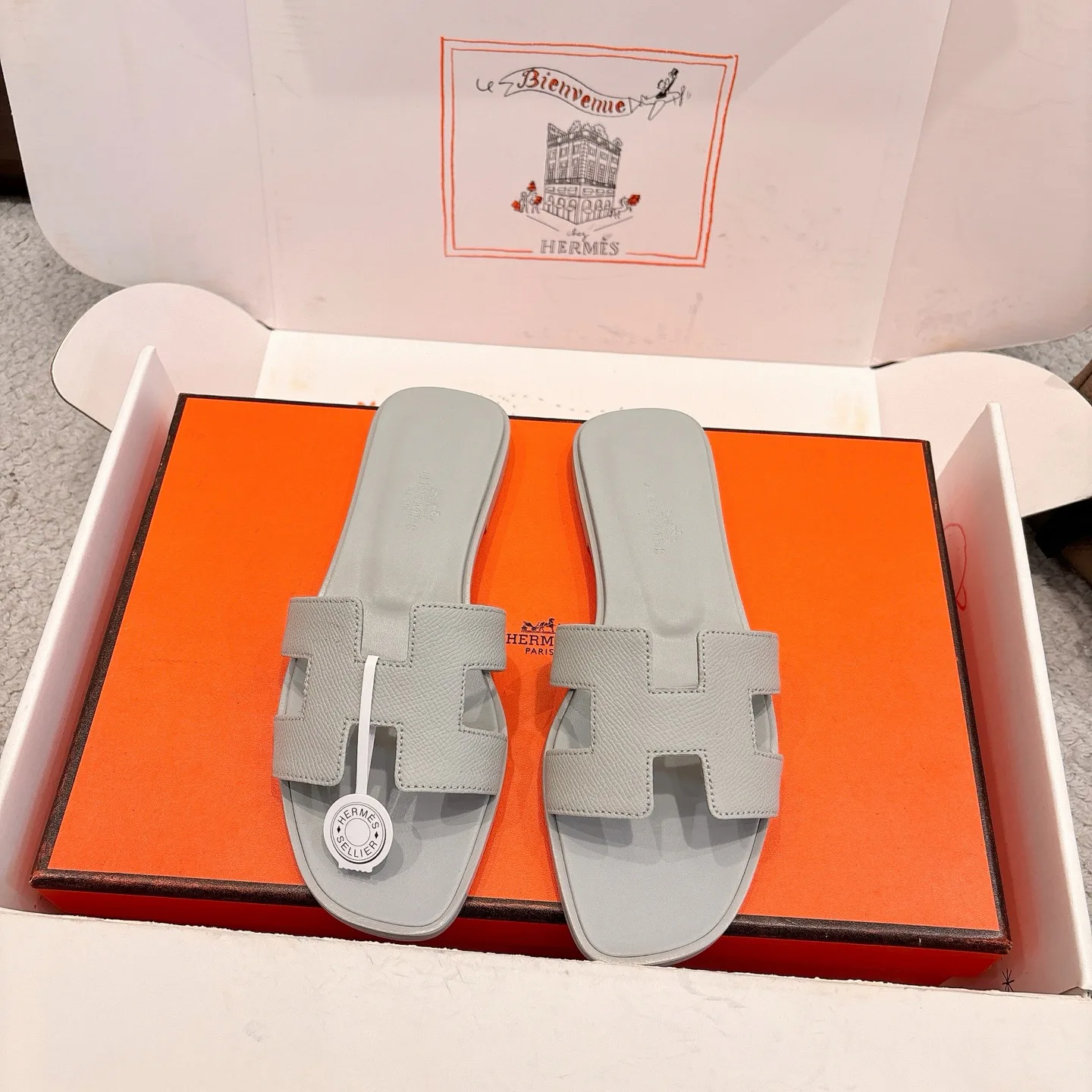 Шлепанцы Женские Hermes 11246047