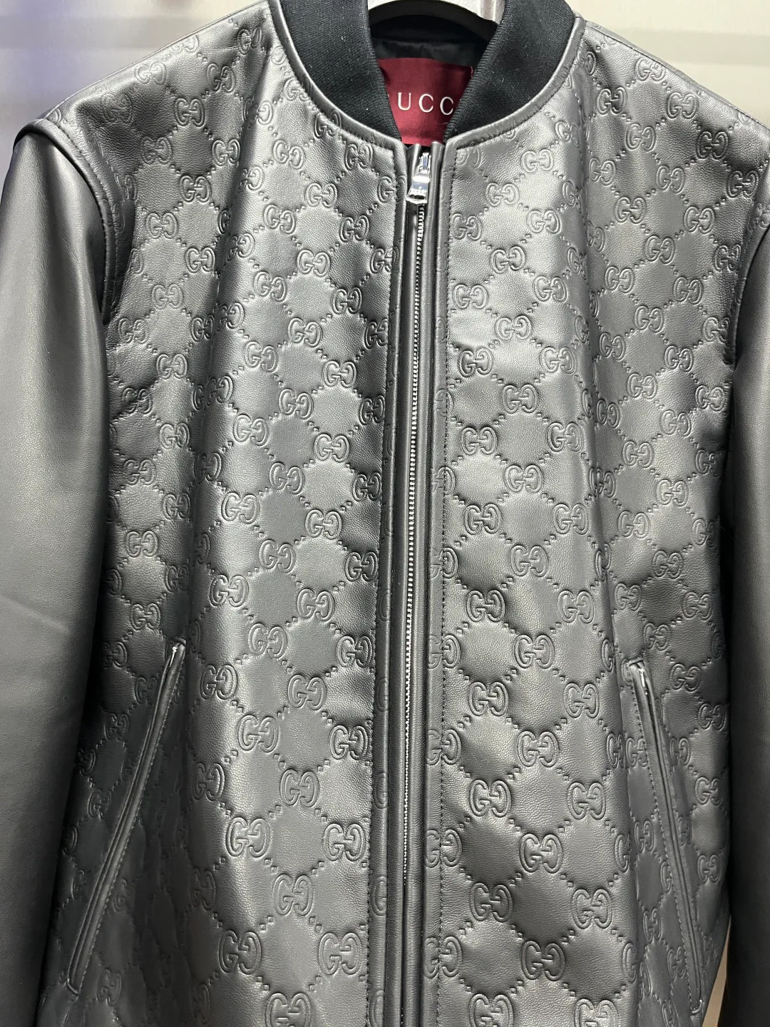 Кожаные Куртки И Дублёнки Мужские Gucci 444239