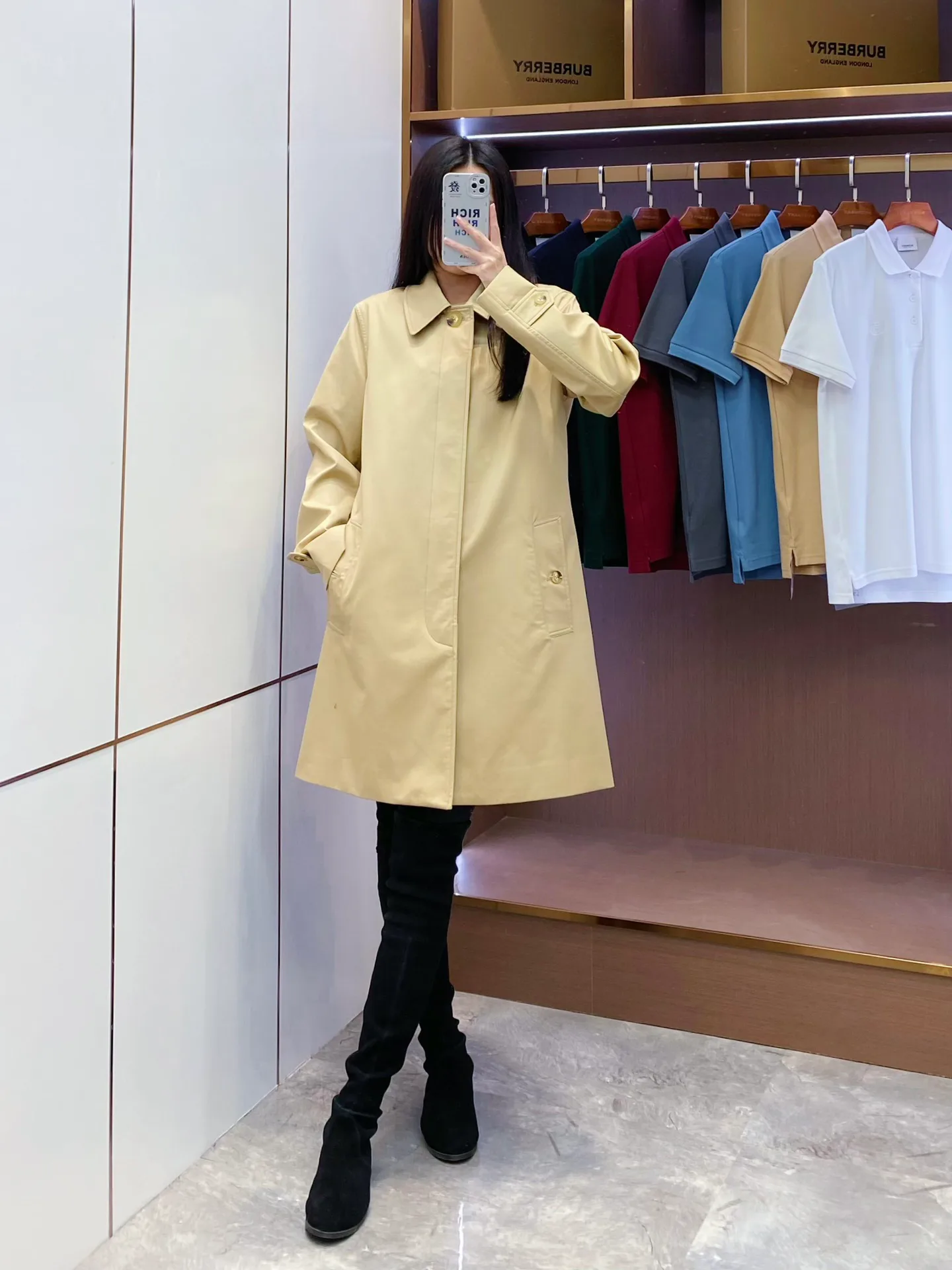 Тренчи Женские Burberry 13428465
