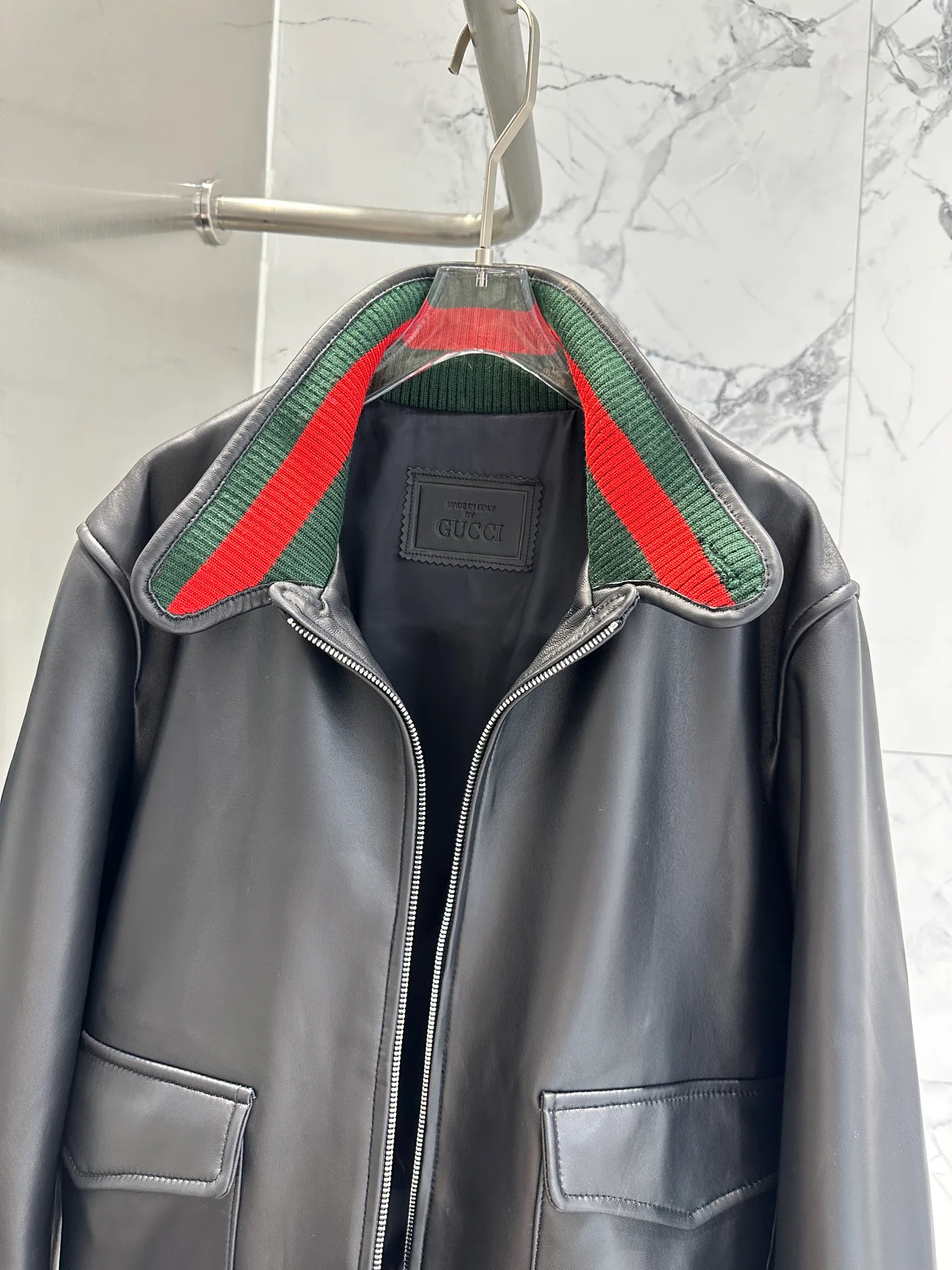 Кожаные Куртки И Дублёнки Мужские Gucci 11181066