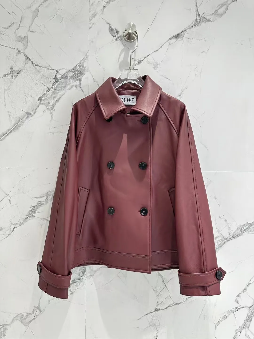 Кожаные Куртки И Дублёнки Женские Loewe 11428994