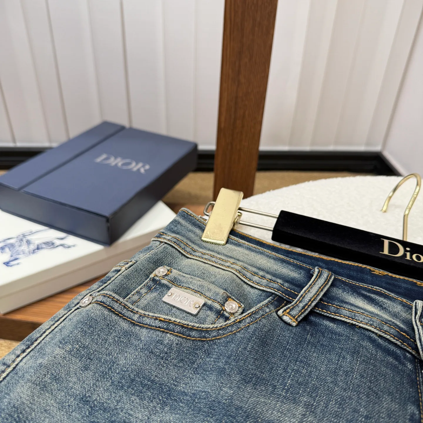 Джинсы Мужские Christian Dior 17940196
