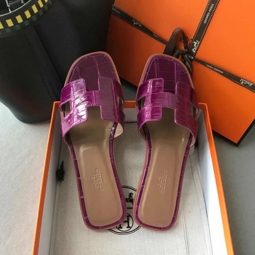 Шлепанцы Женские Hermes 3967541