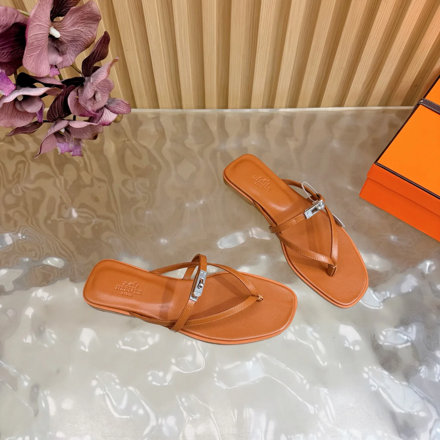 Шлепанцы Женские Hermes 805053