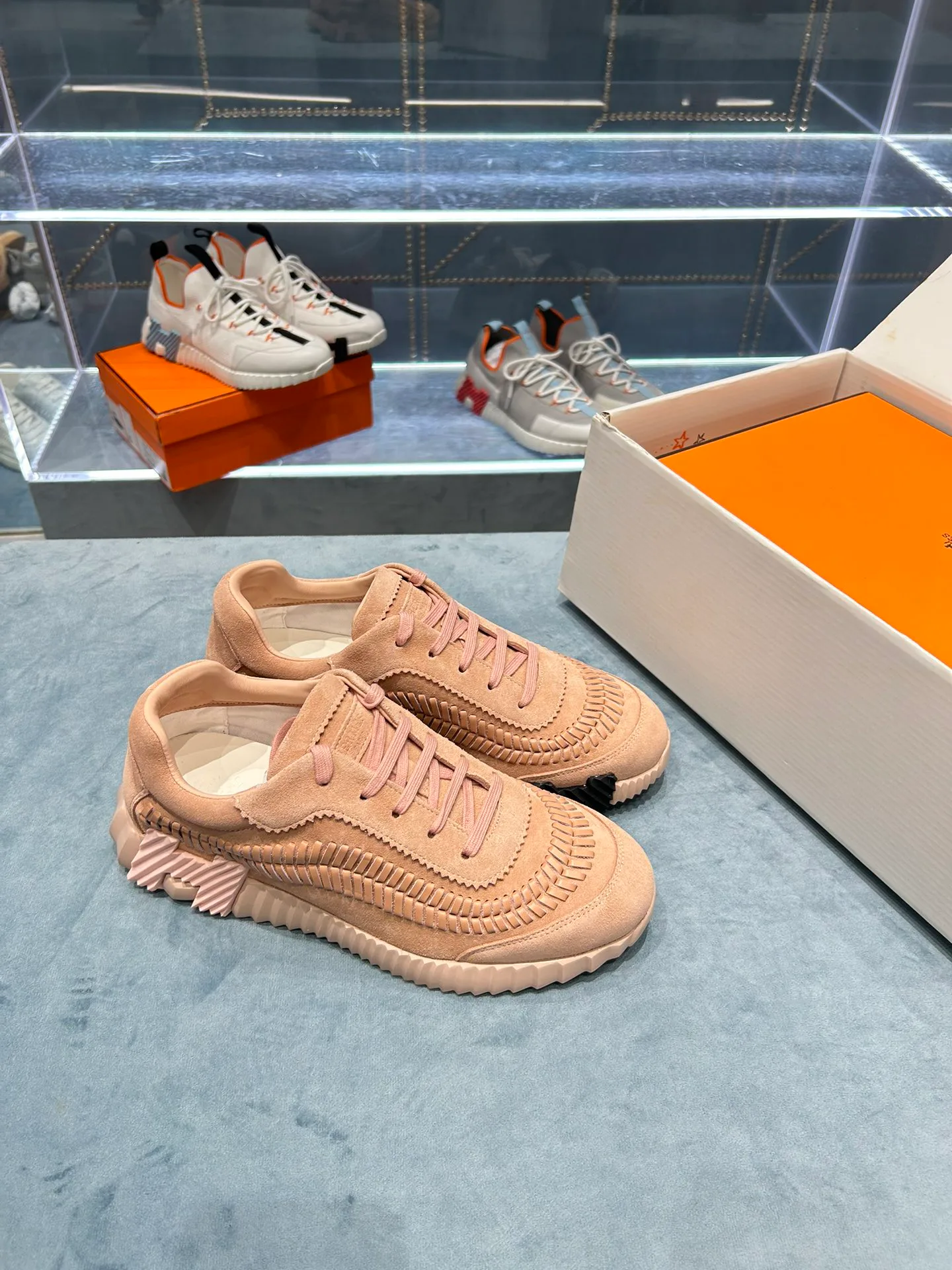 Кроссовки Женские Hermes 347669