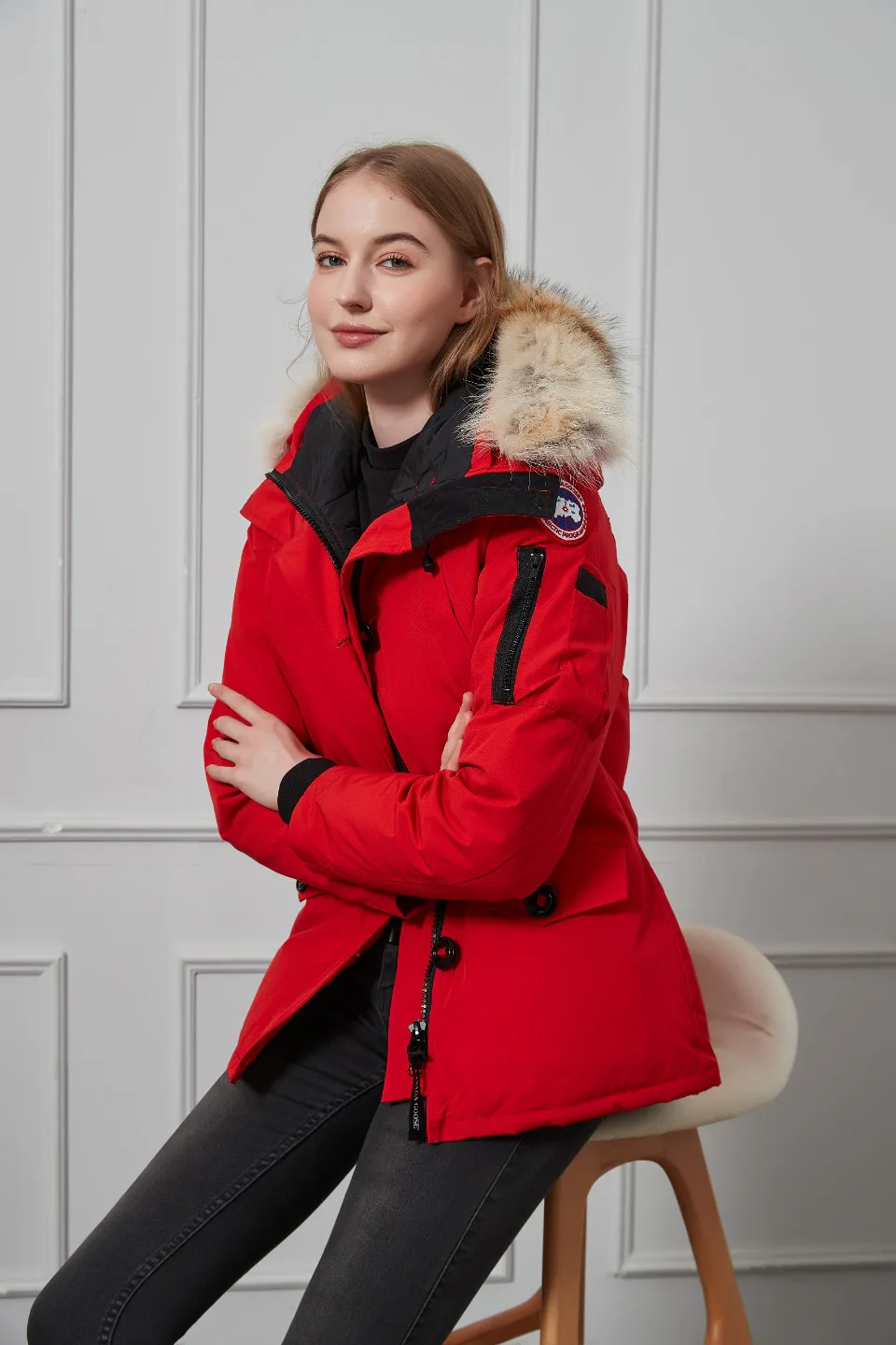 Куртки И Пуховики Женские Canada Goose 1773226