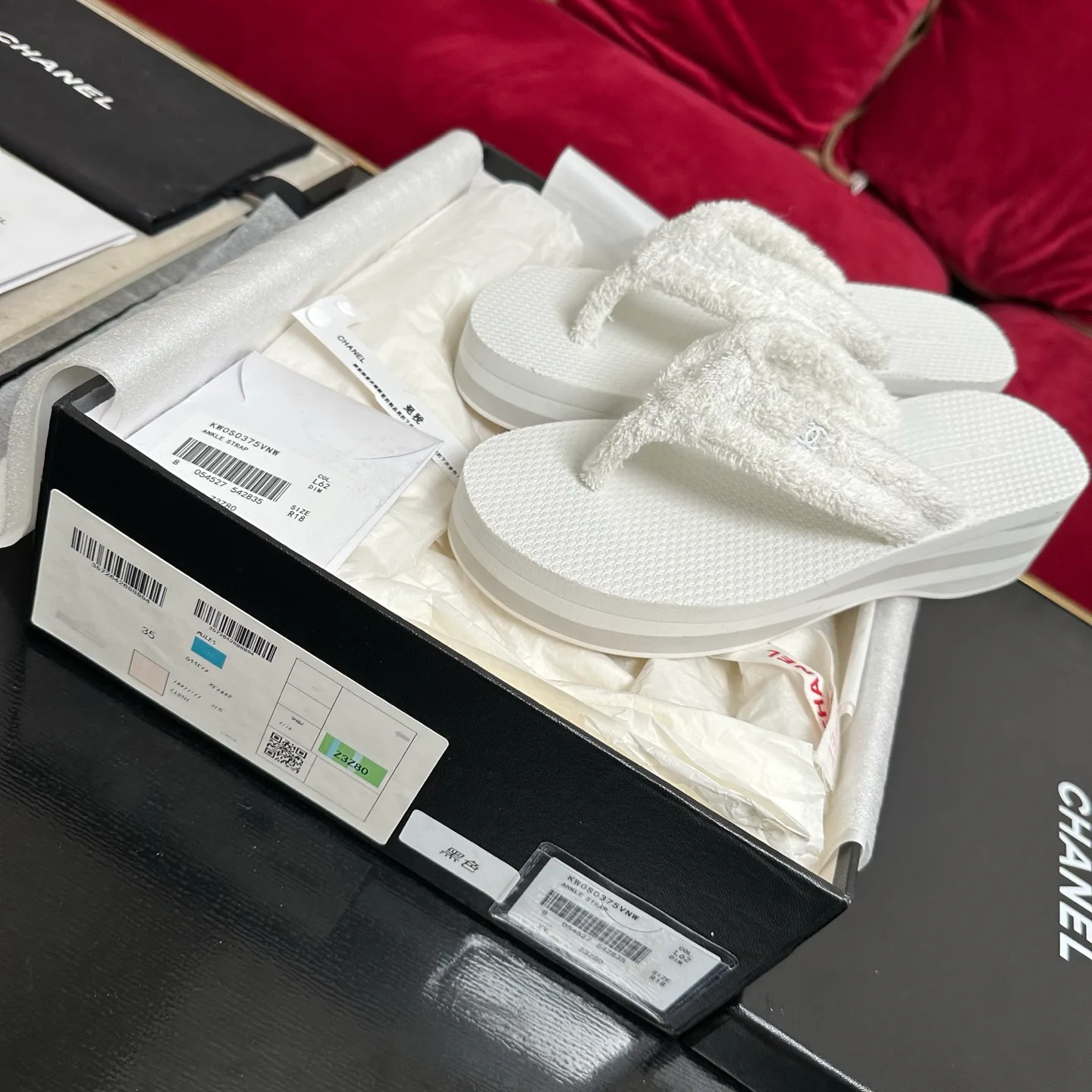 Шлепанцы Женские Chanel 25405