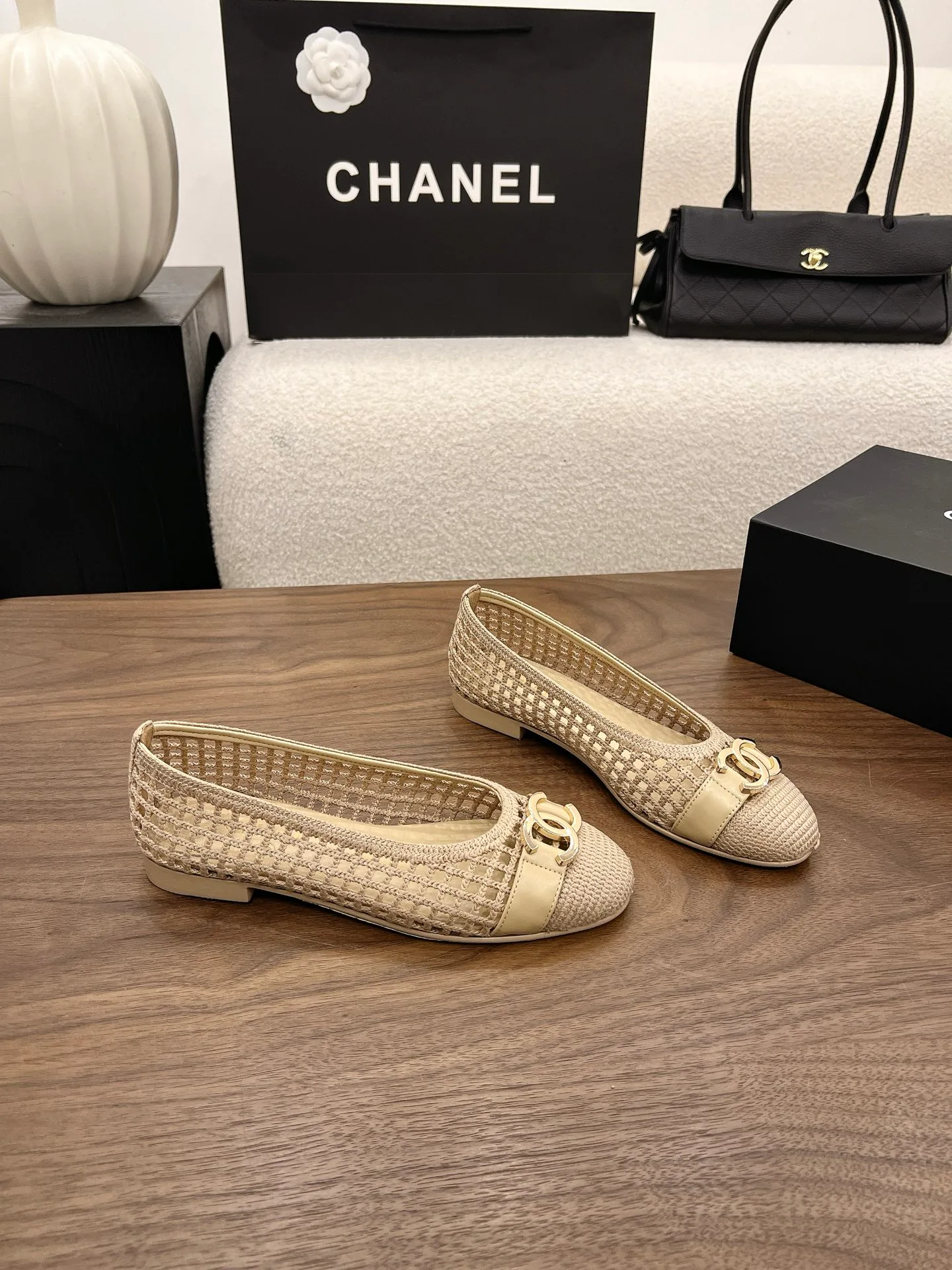 Балетки Женские Chanel 17342667