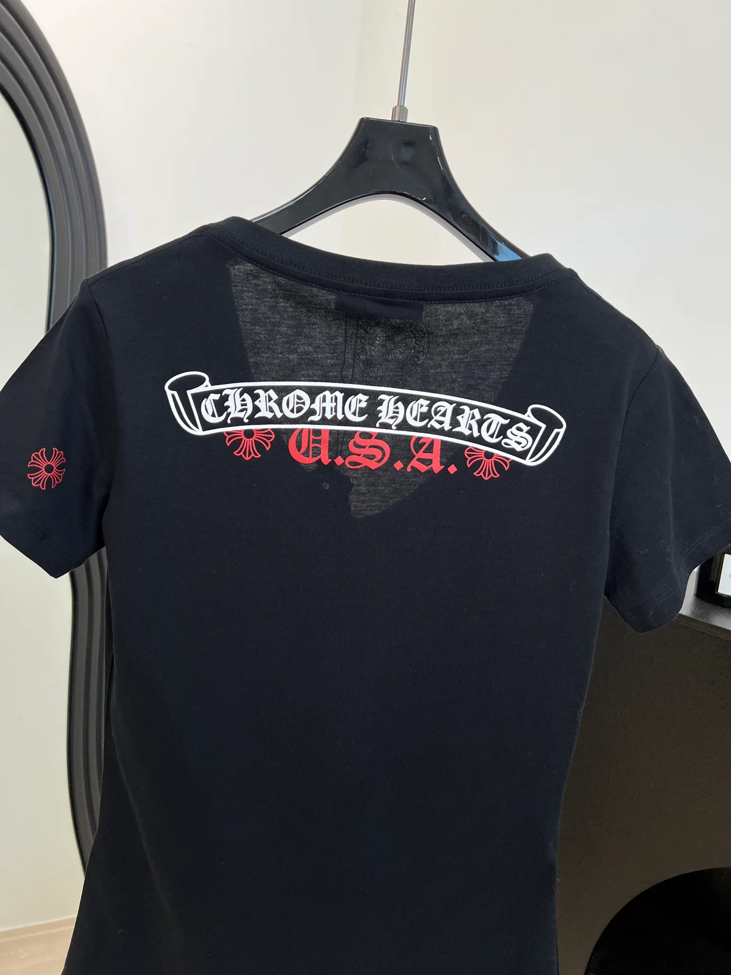Футболки Женские Chrome Hearts 11483881