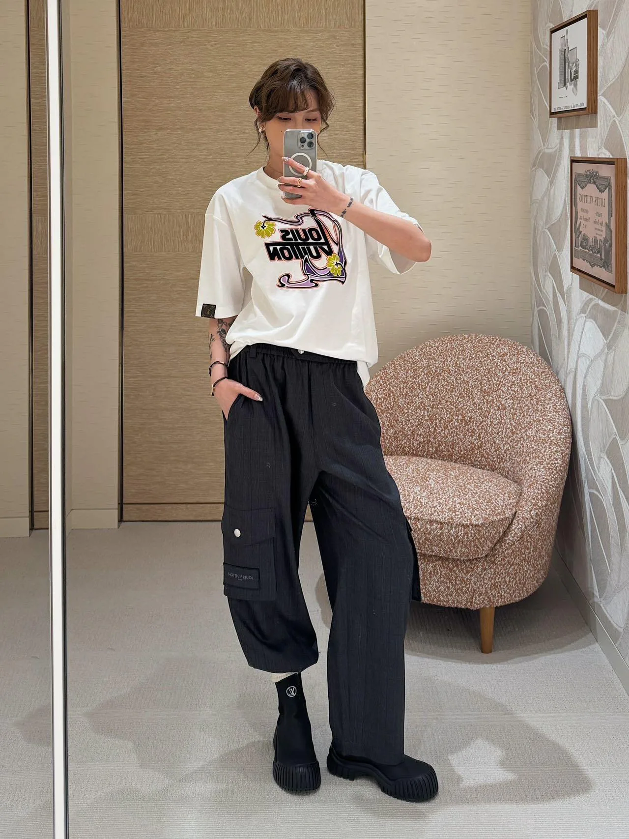 Футболки Женские Louis Vuitton 5066675