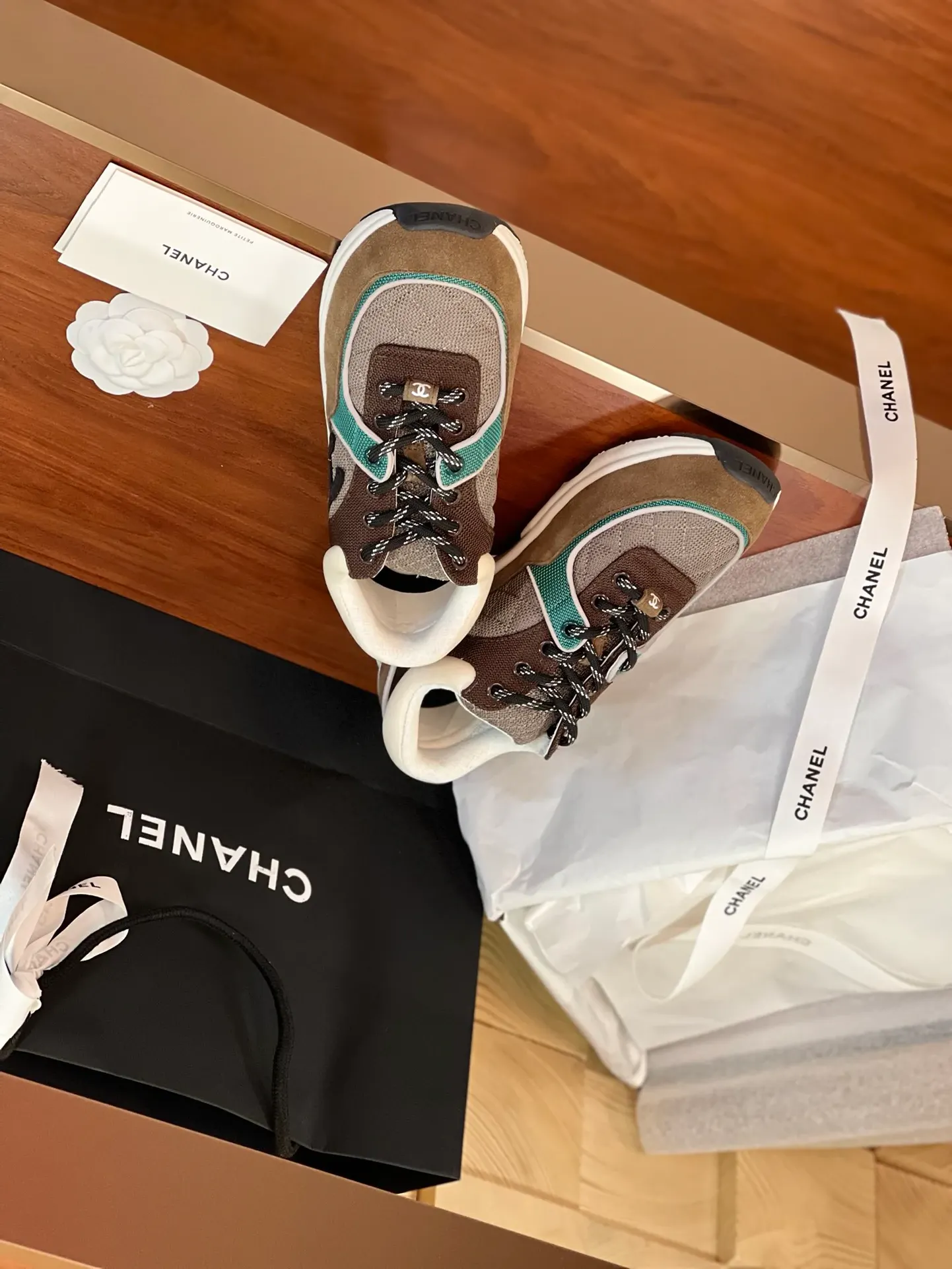 Кроссовки Женские Chanel 1021221