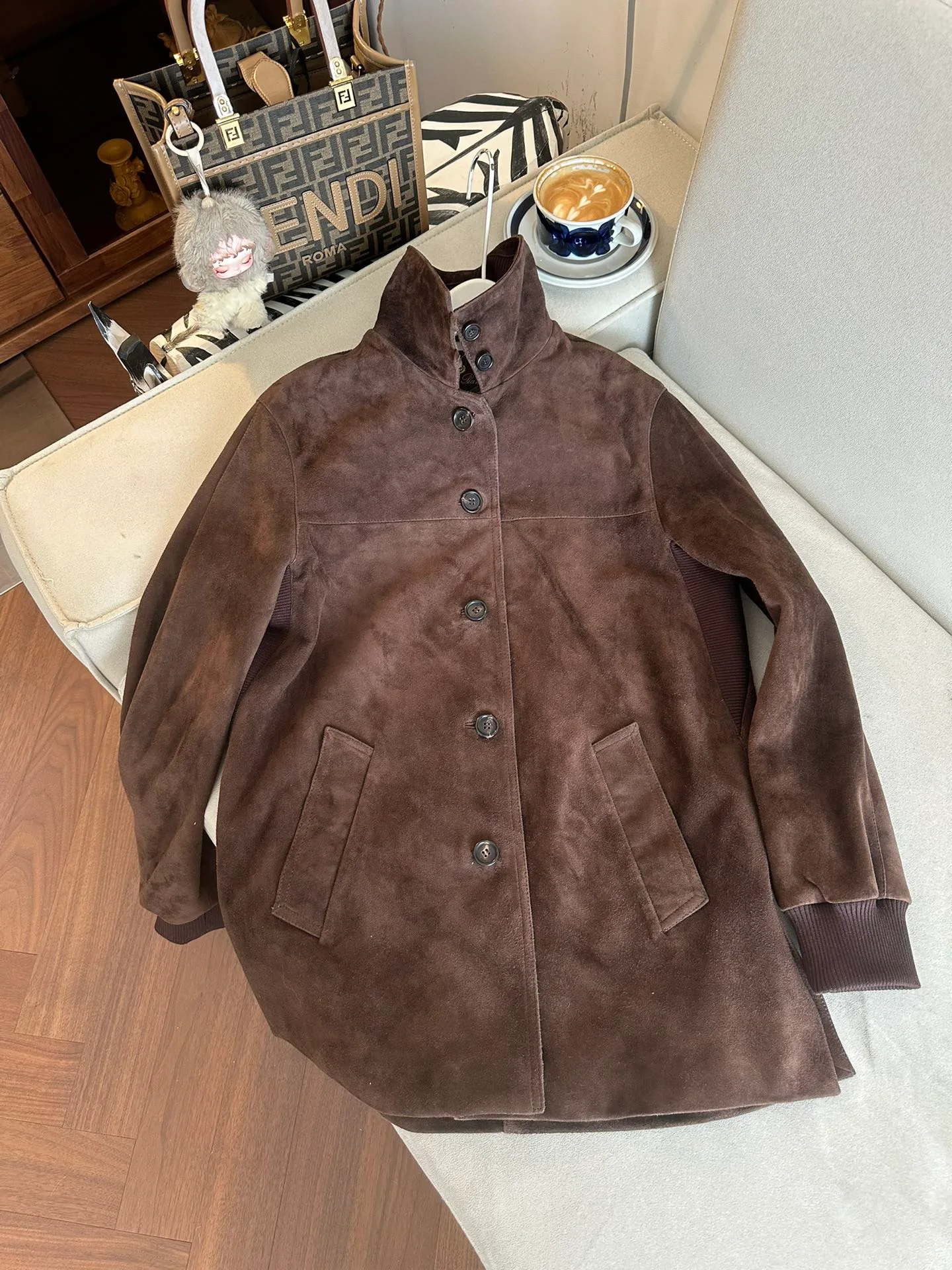 Кожаные Куртки И Дублёнки Женские Loro Piana 1324886