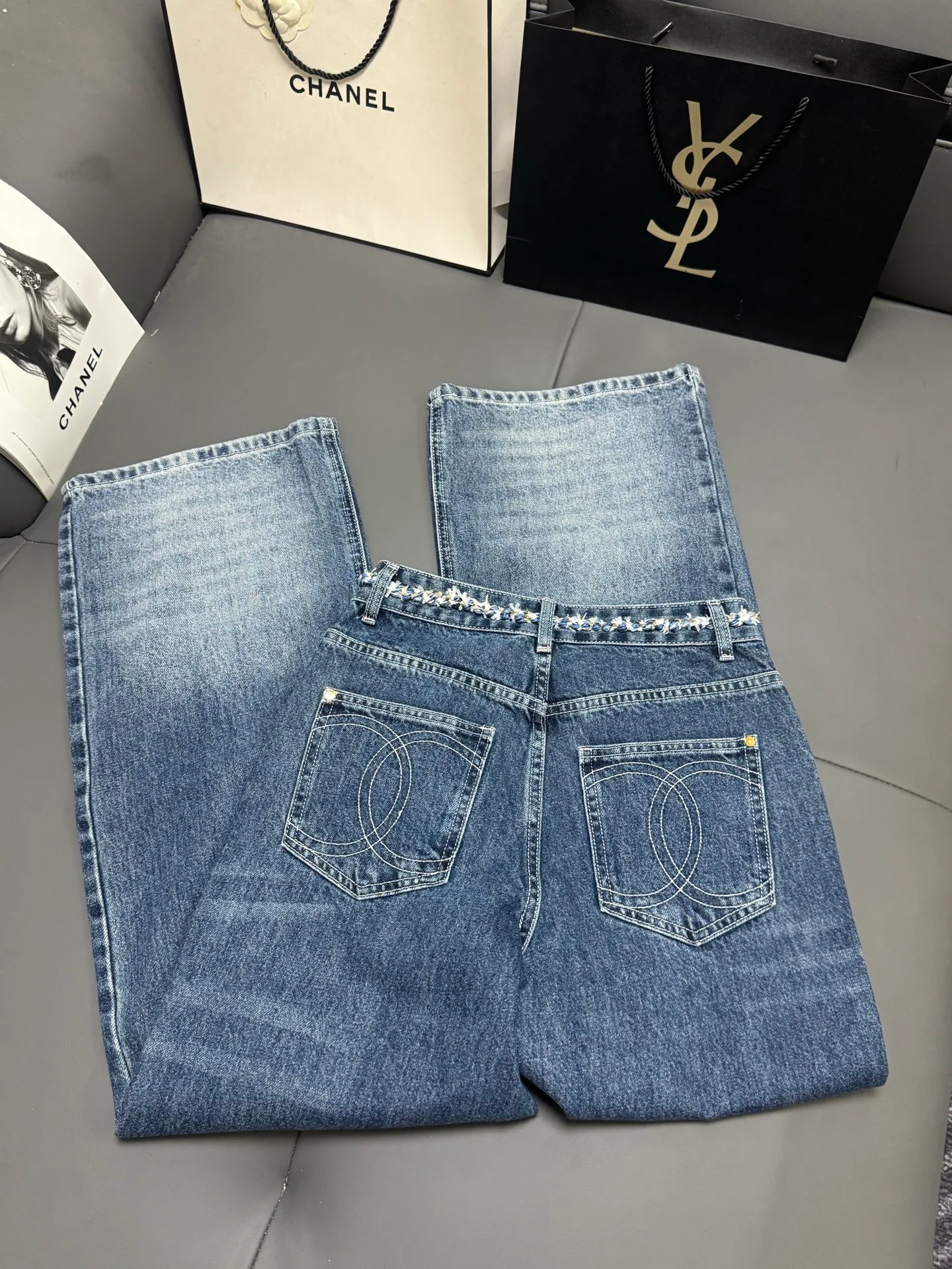 Джинсы Мужские Chanel 80515