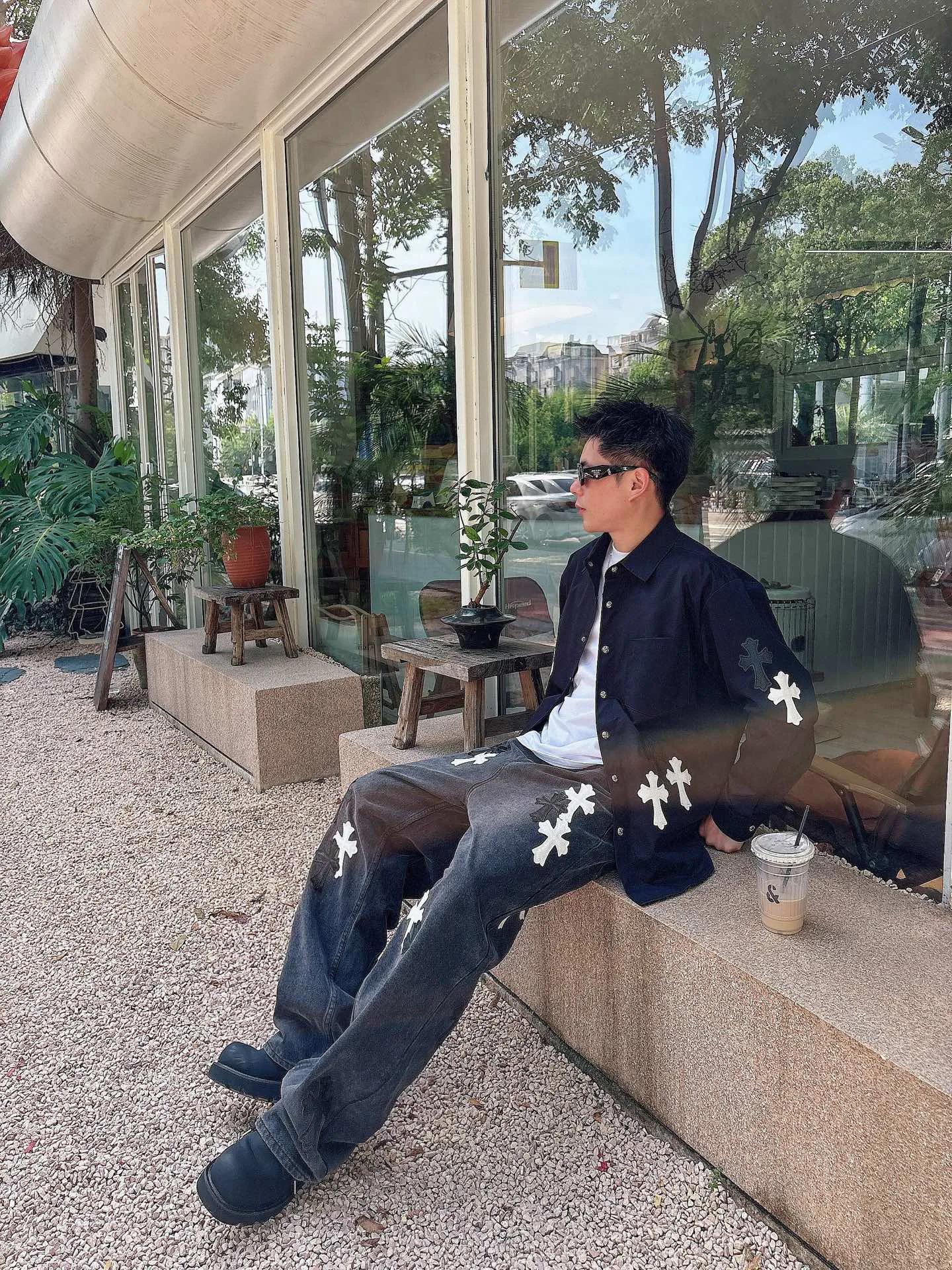 Рубашки Мужские Chrome Hearts 1274499