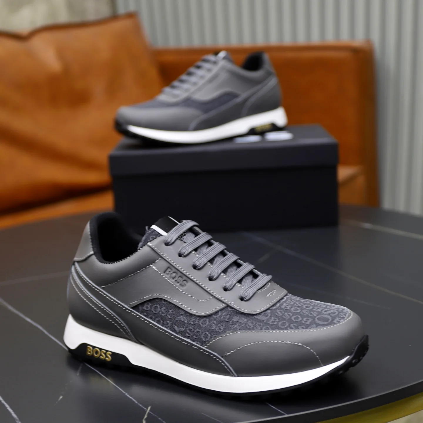 Кроссовки Мужские Hugo Boss 77986