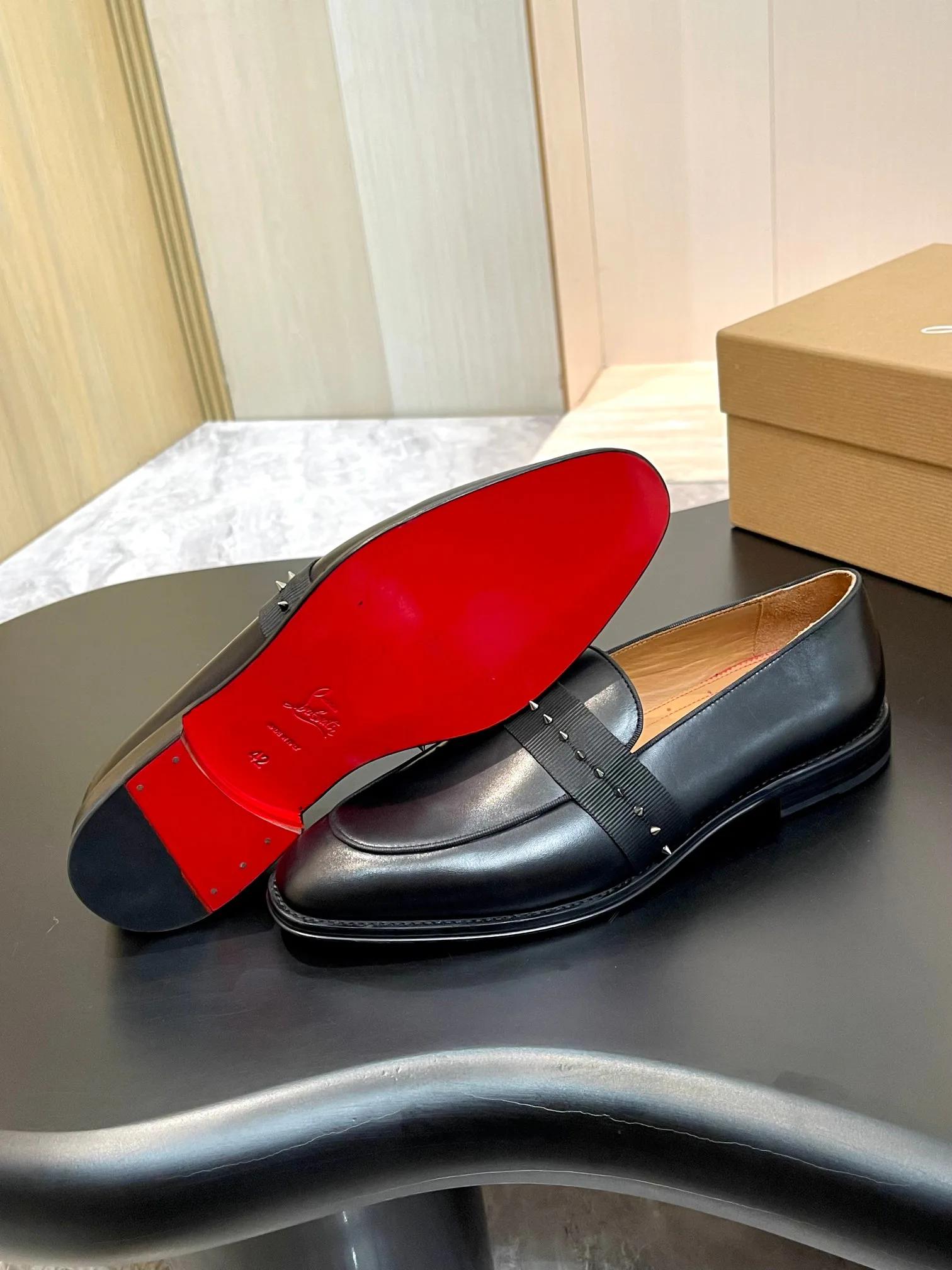 Лоферы И Туфли Мужские Christian Louboutin 18117261