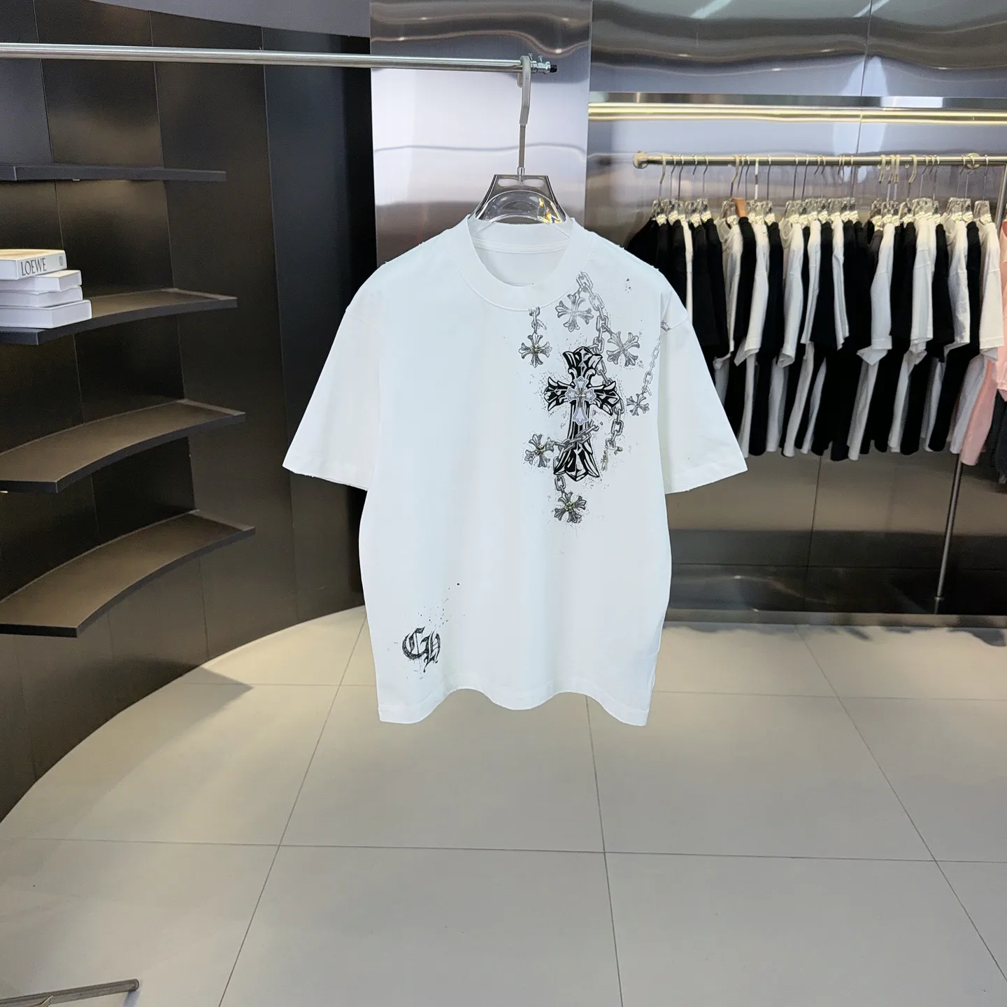 Футболки Мужские Chrome Hearts 2280849