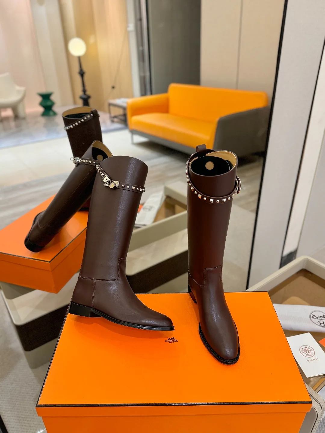 Сапоги Женские Hermes 18521288