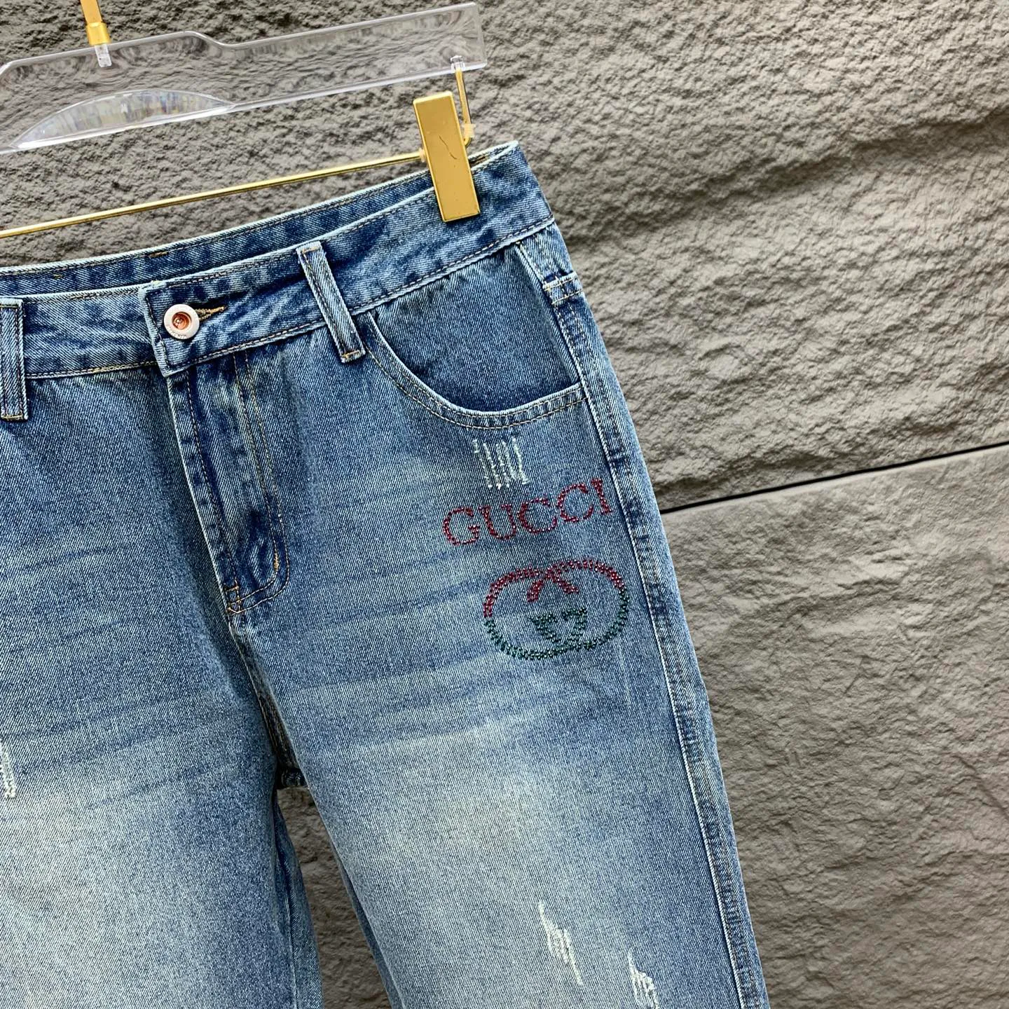 Джинсы Мужские Gucci 18296271