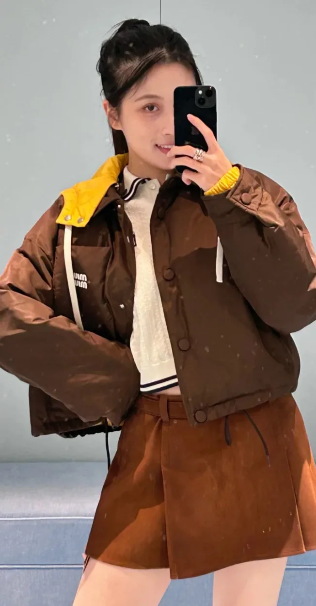 Куртки И Пуховики Женские Miu Miu 5211627