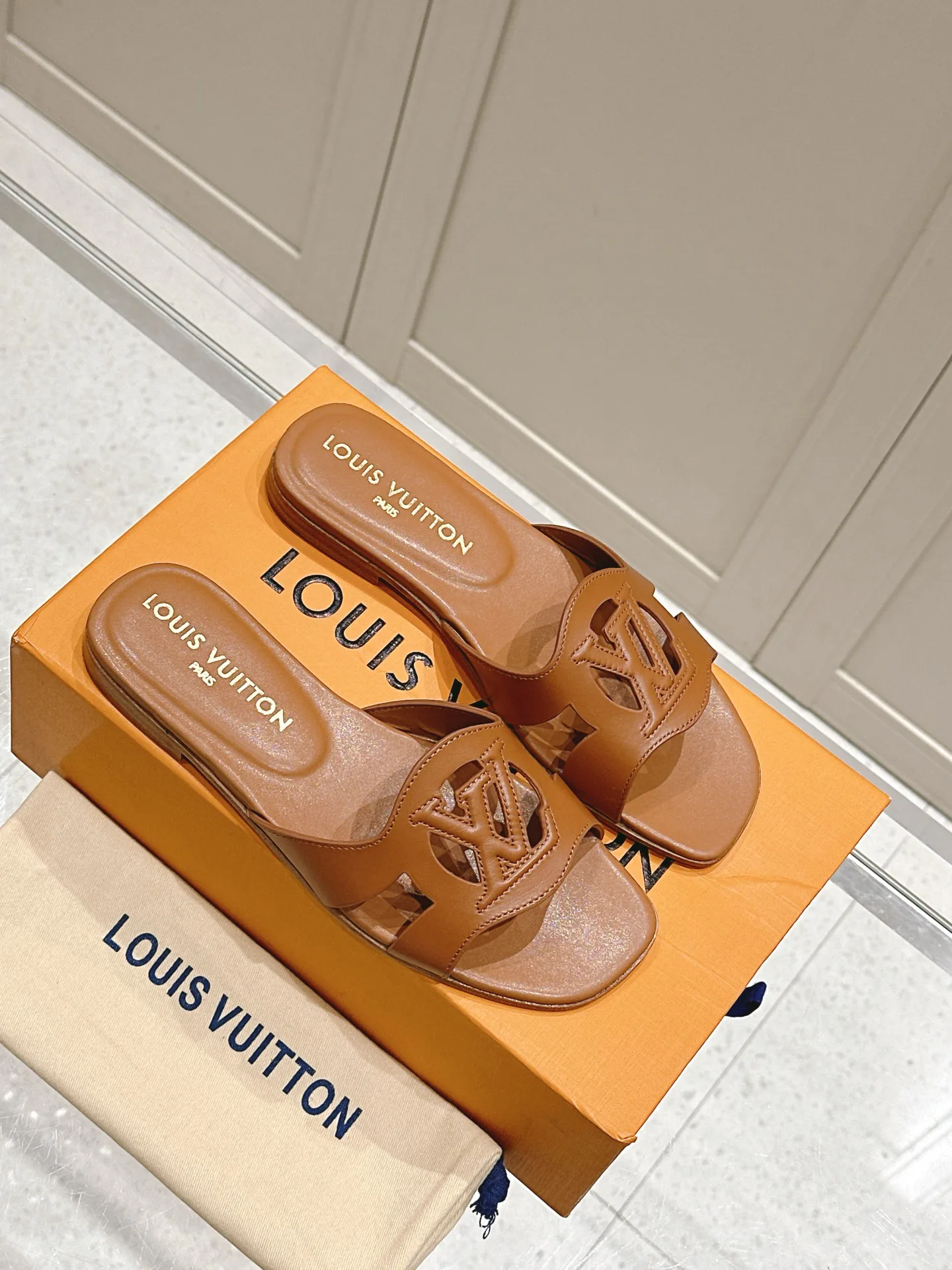 Шлепанцы Женские Louis Vuitton 35763