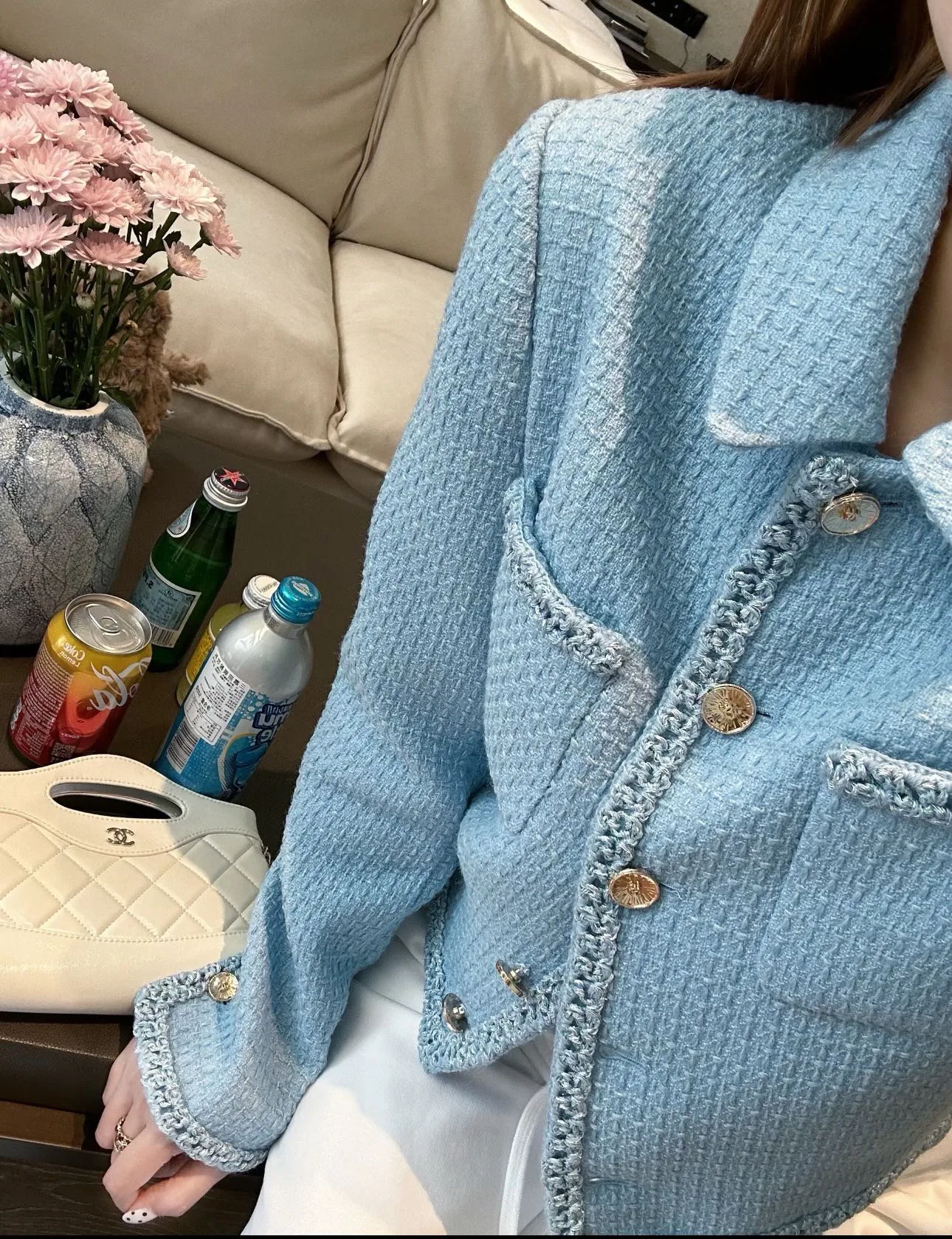 Куртки И Пуховики Женские Chanel 5022240