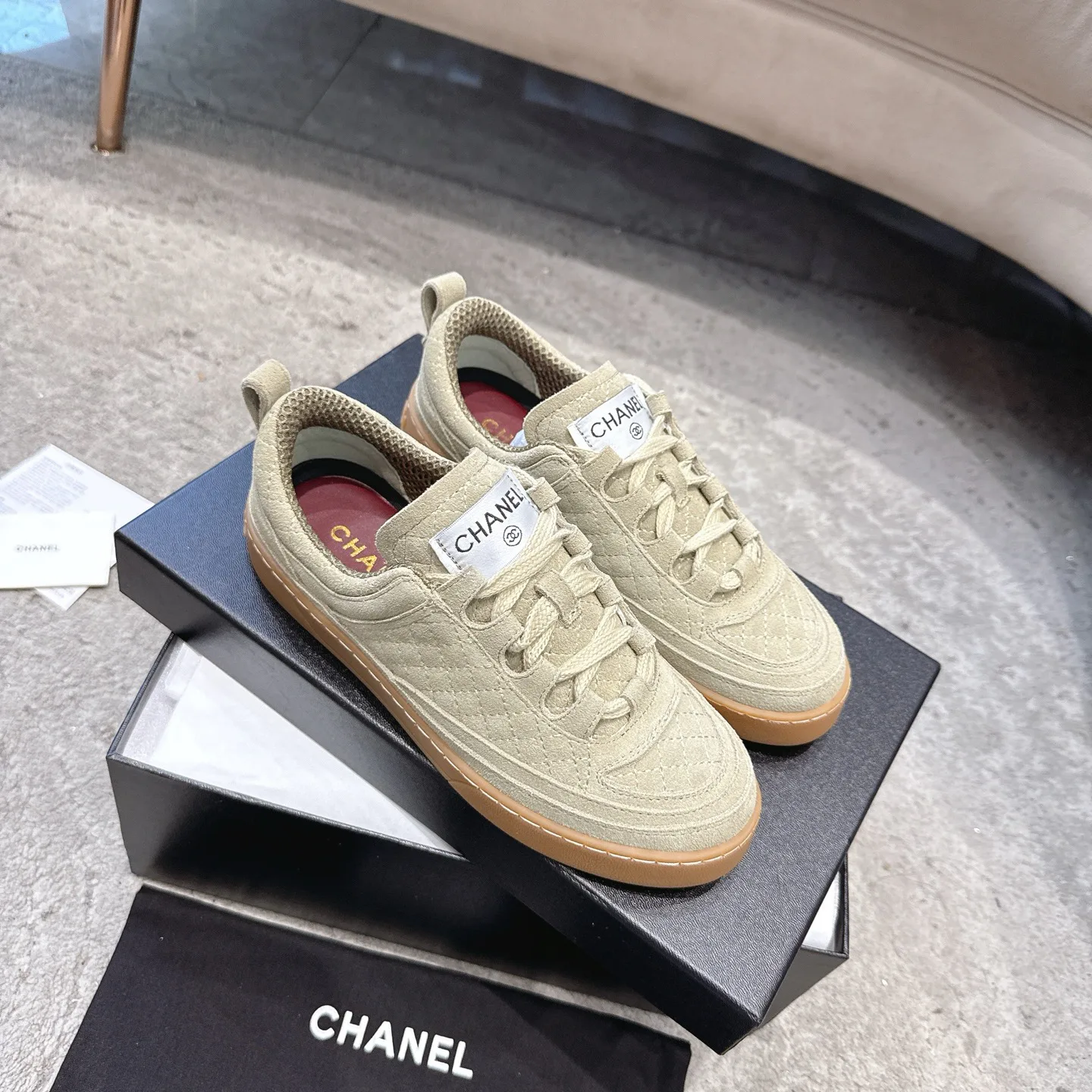 Кроссовки Женские Chanel 19792582