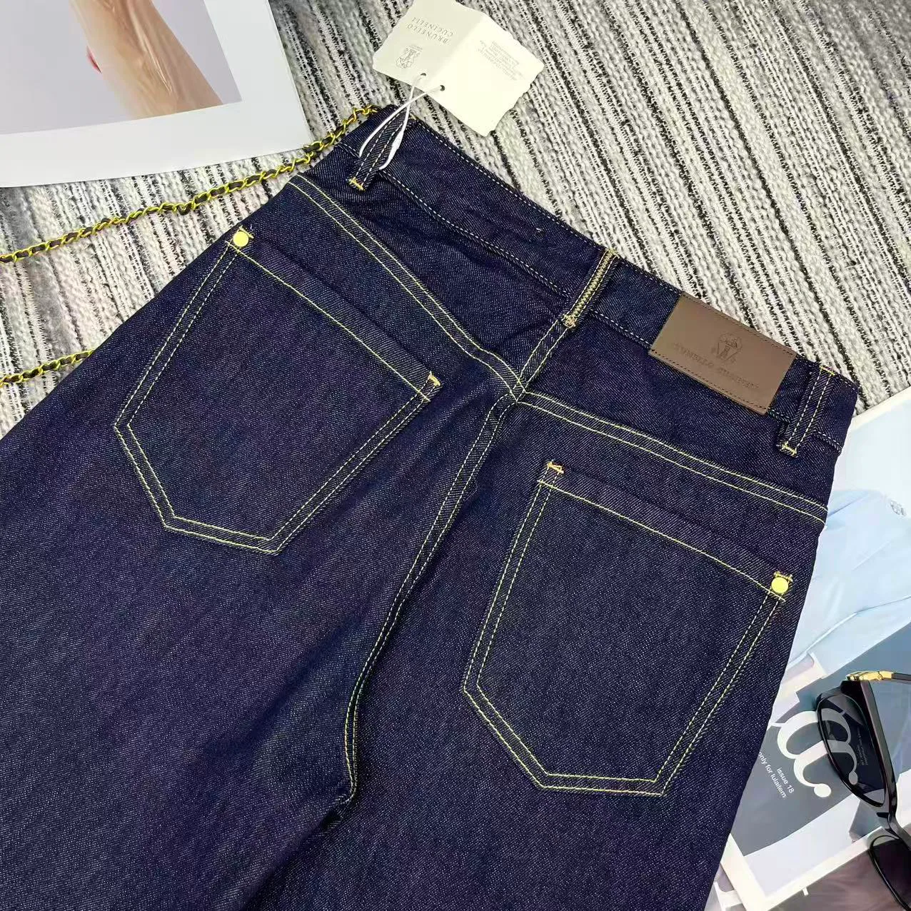 Джинсы Женские Brunello Cucinelli 11610339