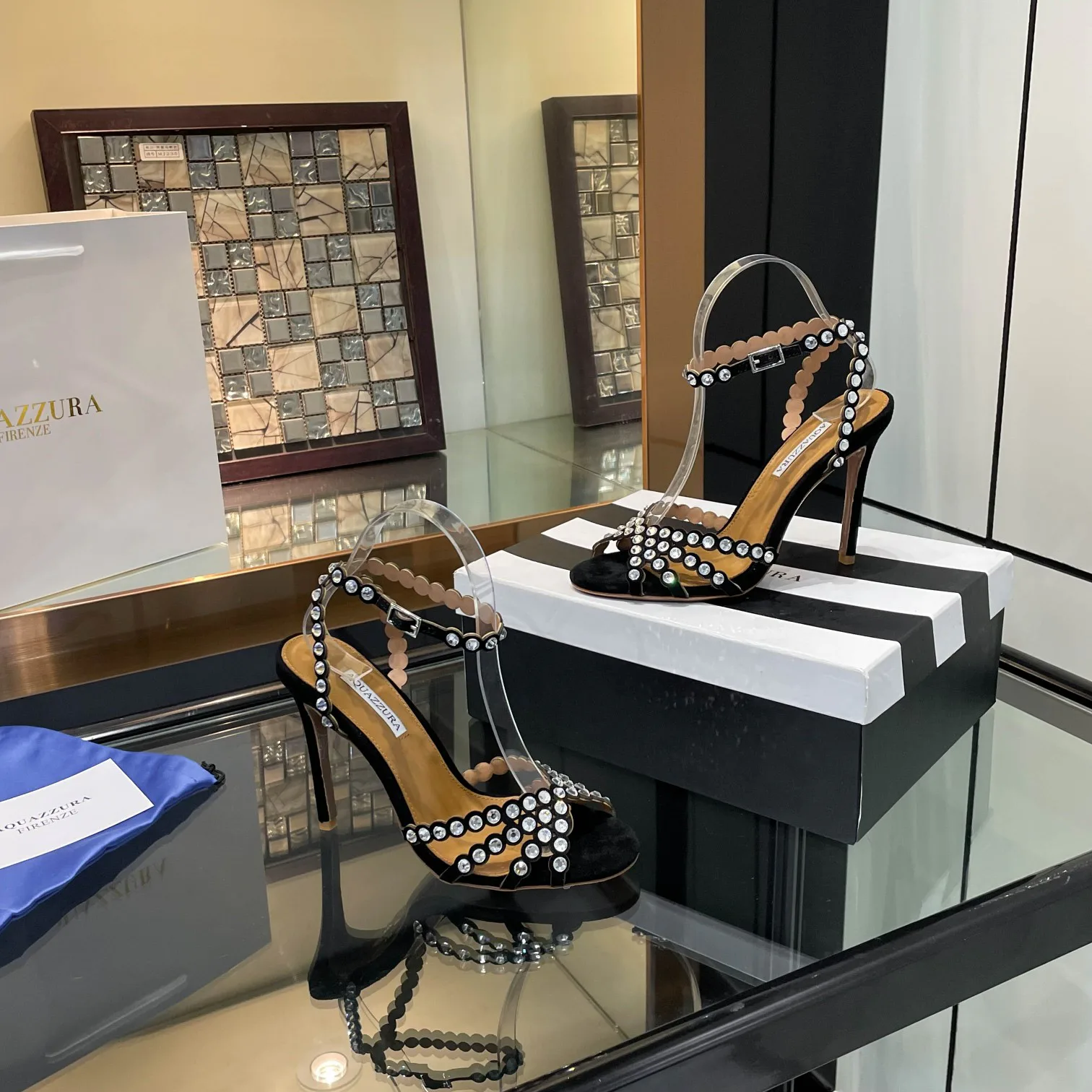 Босоножки Женские Aquazzura 5033867