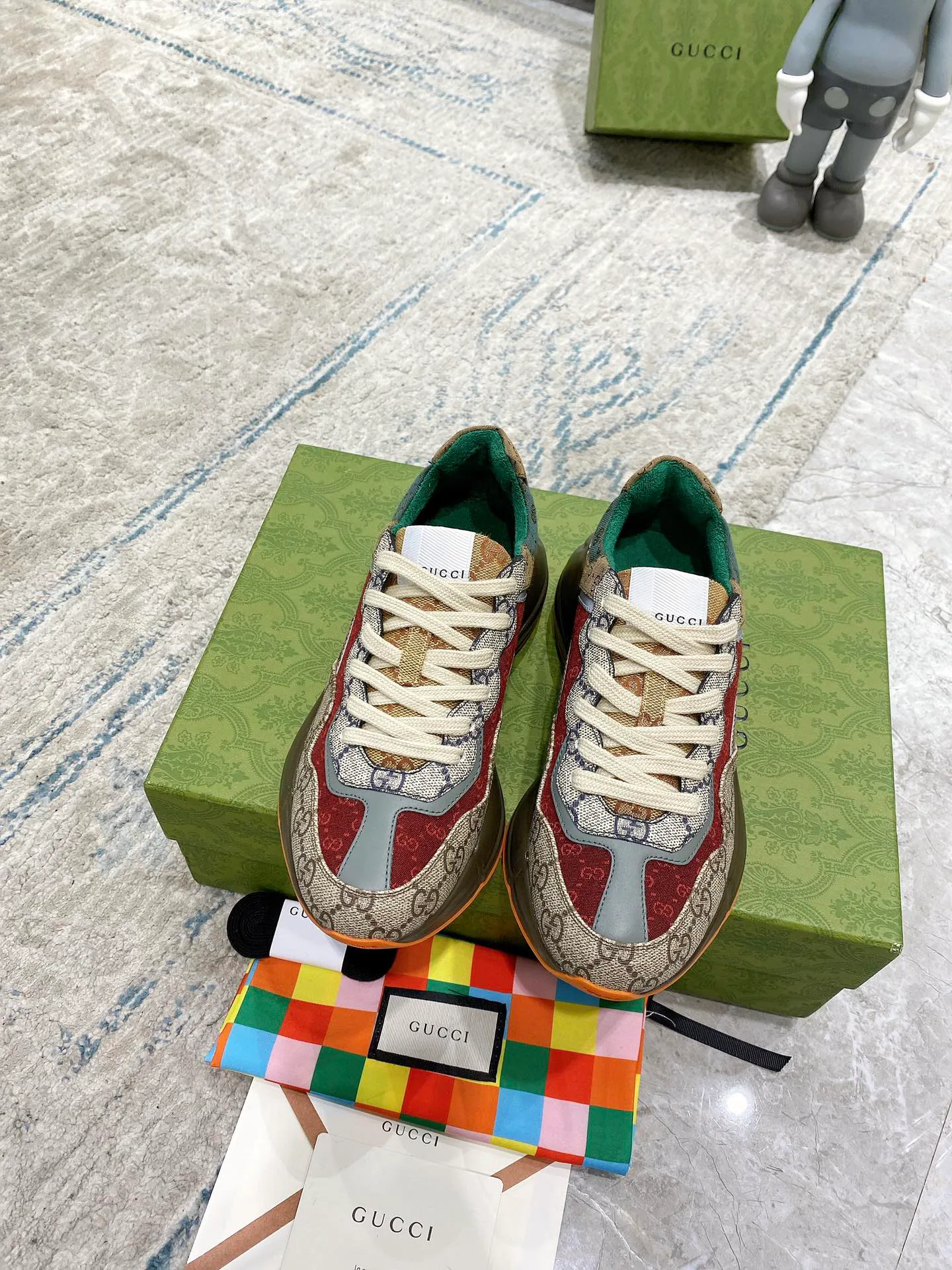 Кроссовки Женские Gucci 375815