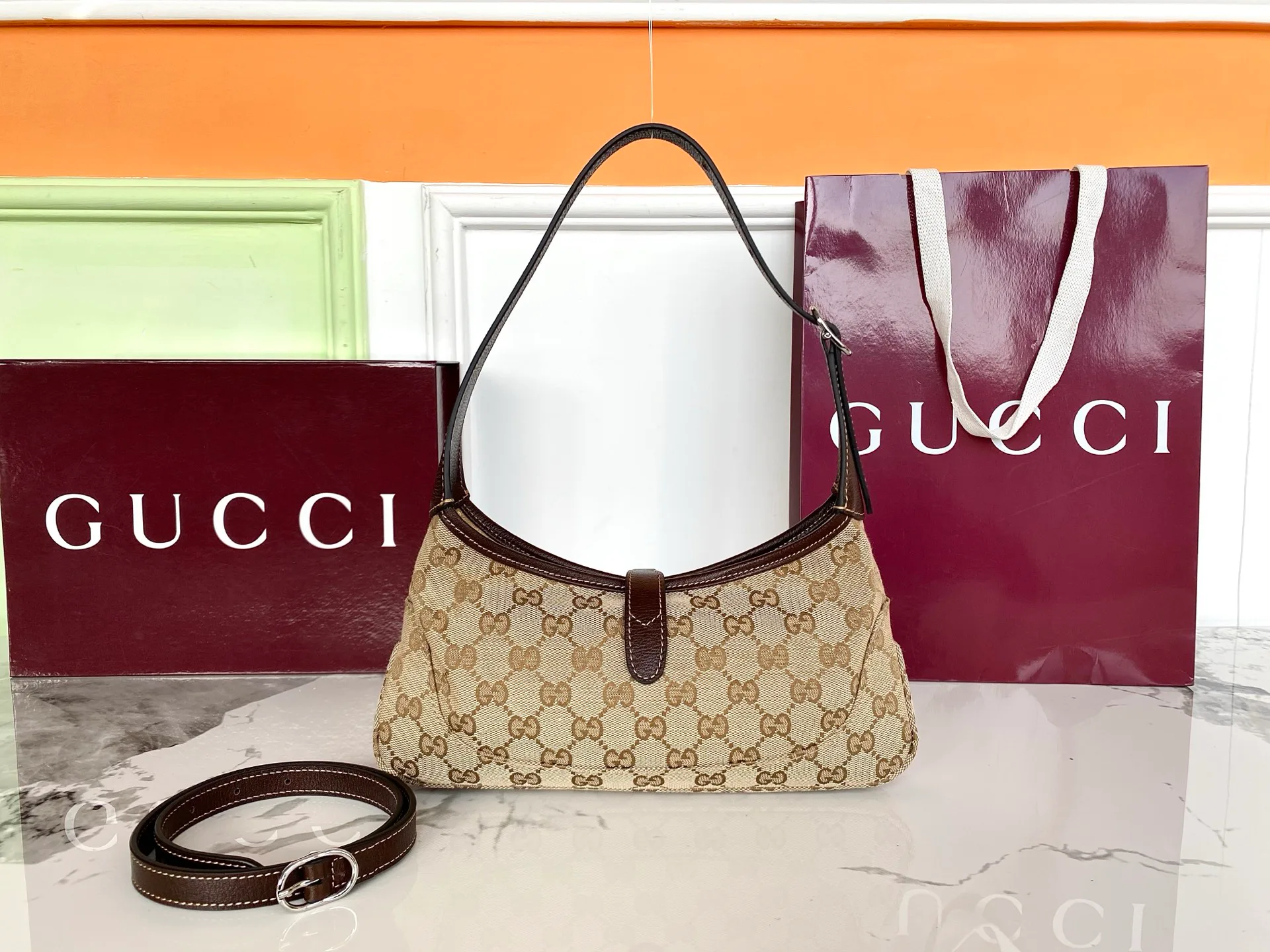Сумки На Ремне Женские Gucci 10415424