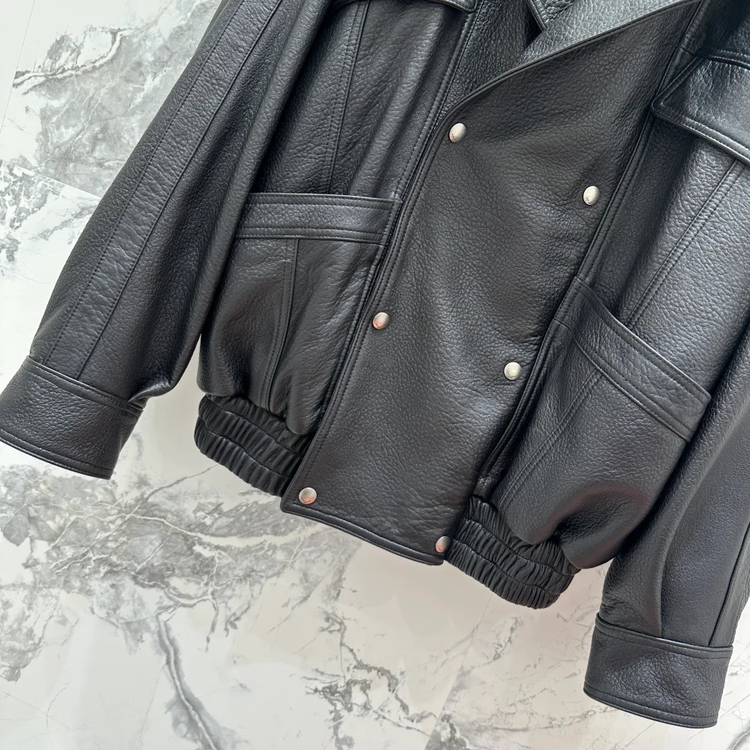 Кожаные Куртки И Дублёнки Мужские Saint Laurent 11546105