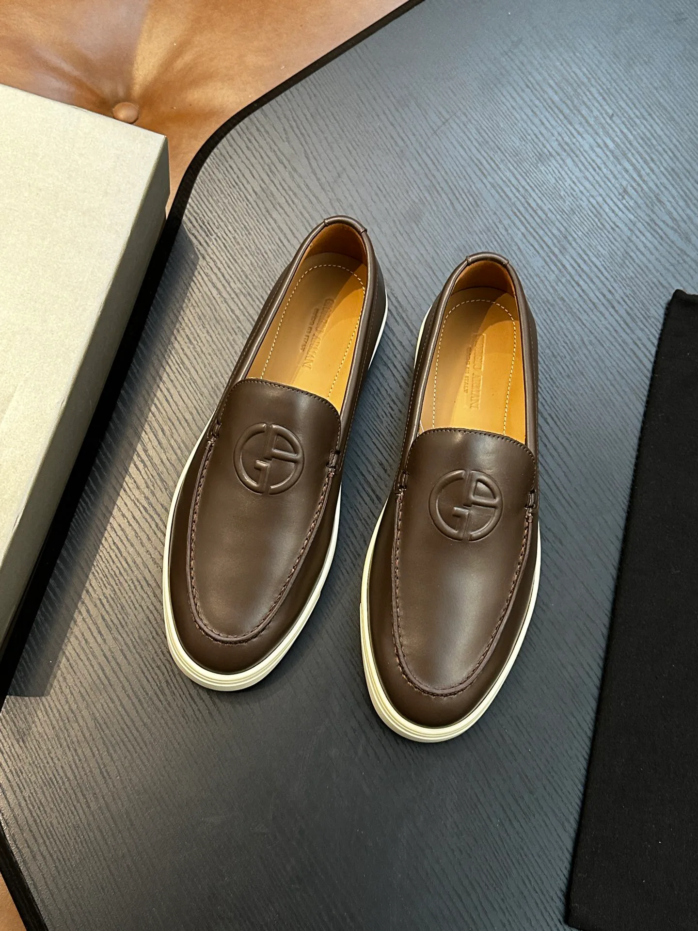 Лоферы И Туфли Мужские Armani 10490072