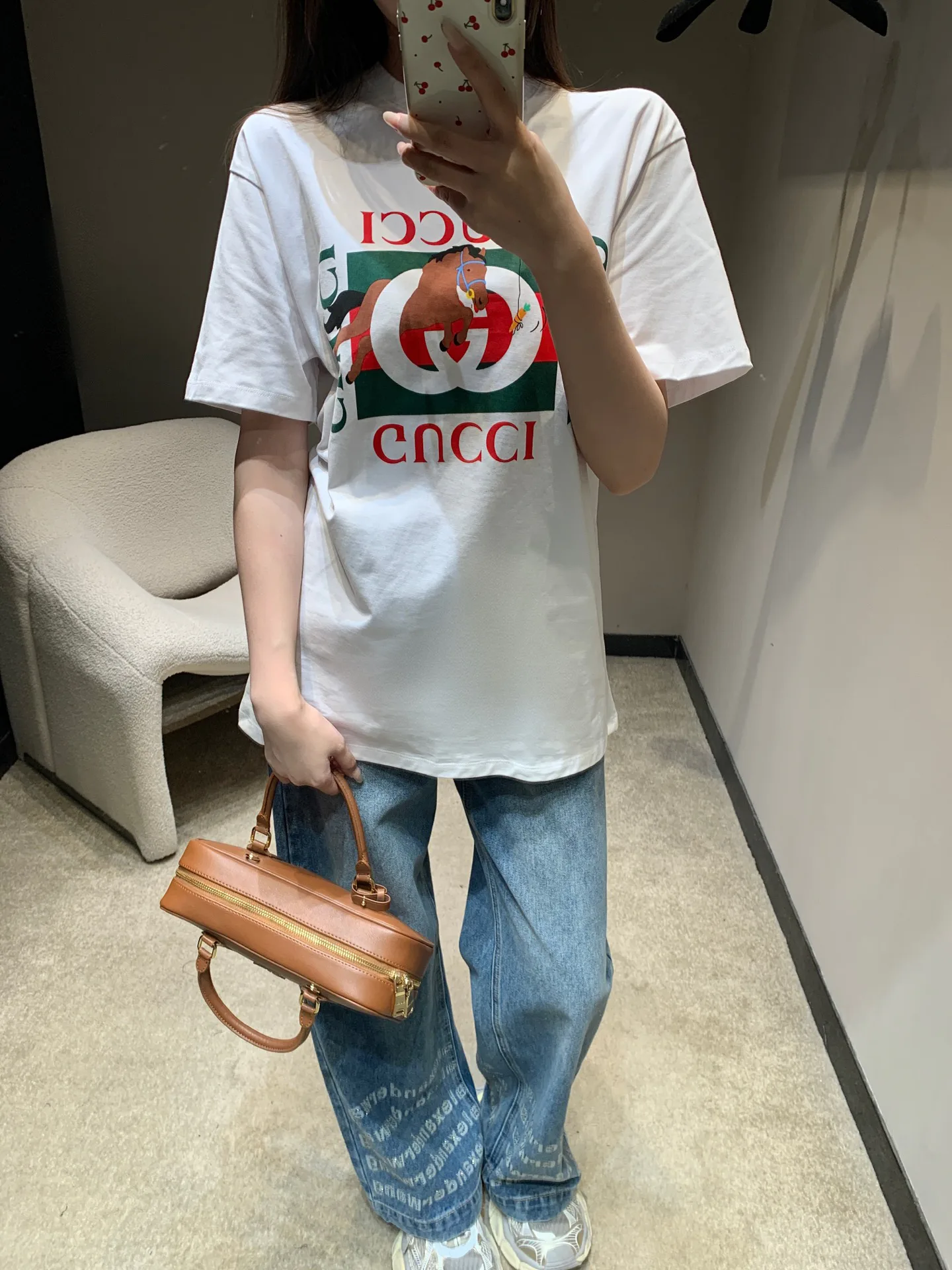 Футболки Женские Gucci 1068240