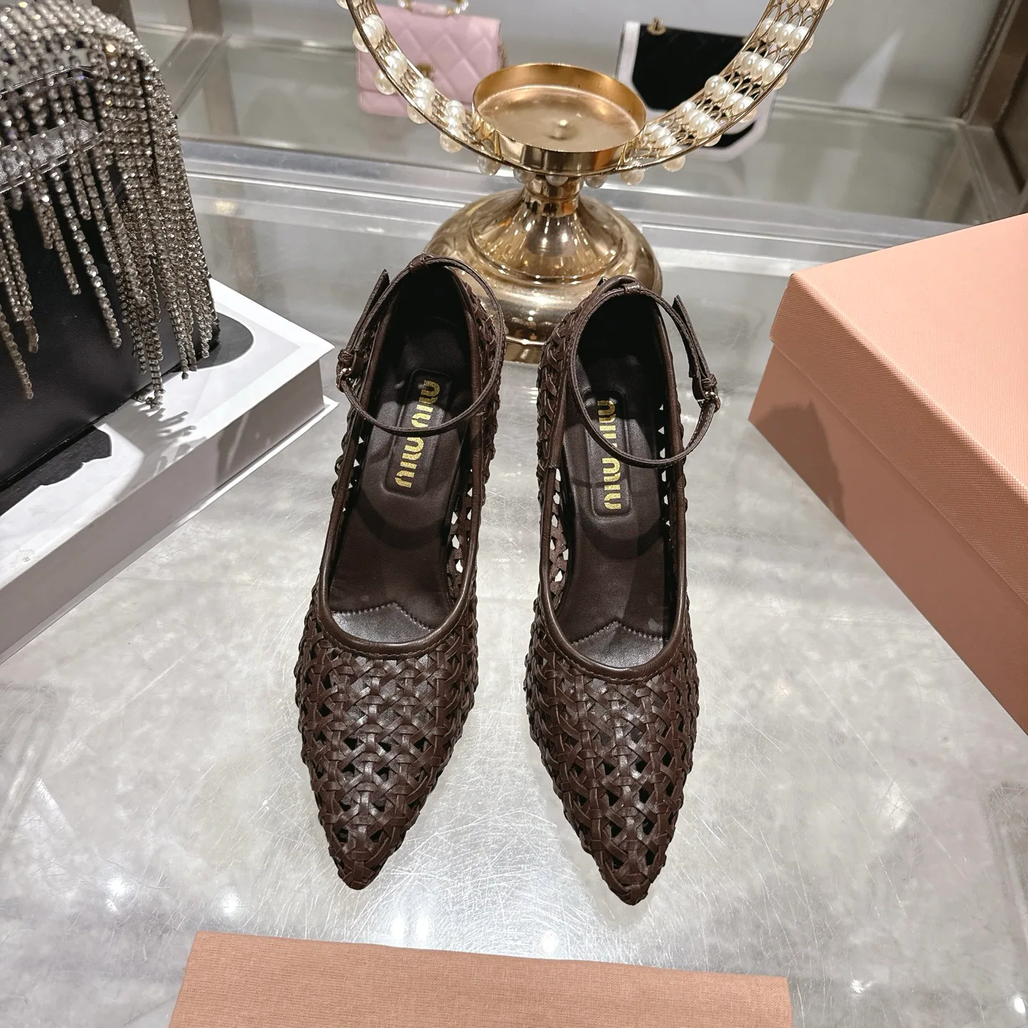 Босоножки Женские Miu Miu 11677167