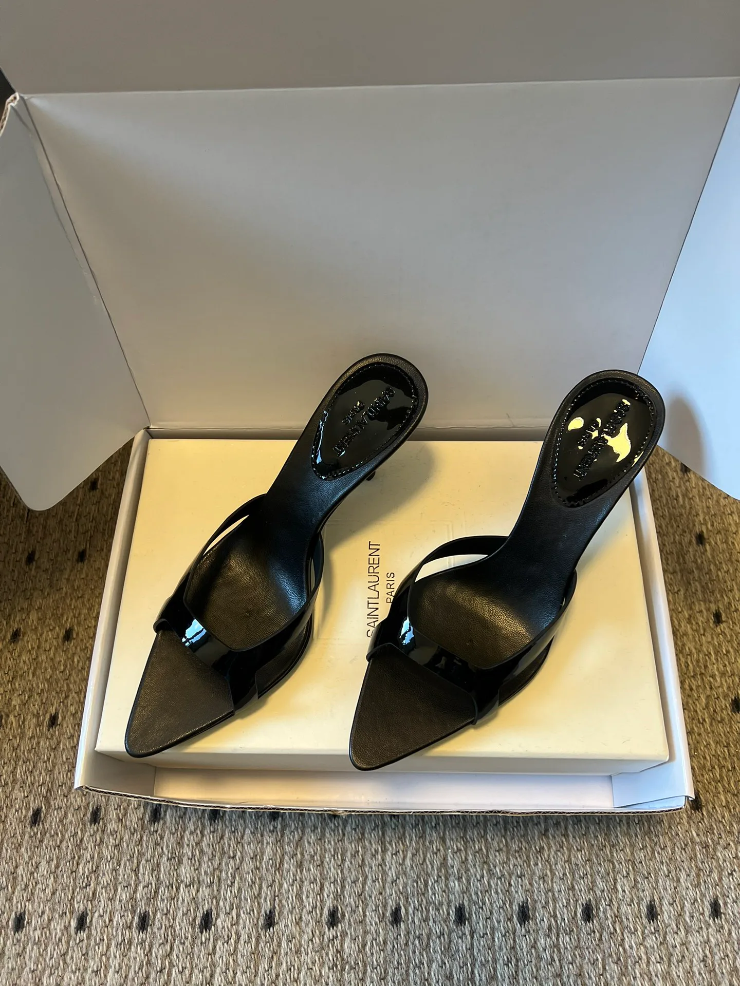 Мюли И Сабо Женские Saint Laurent 10835393