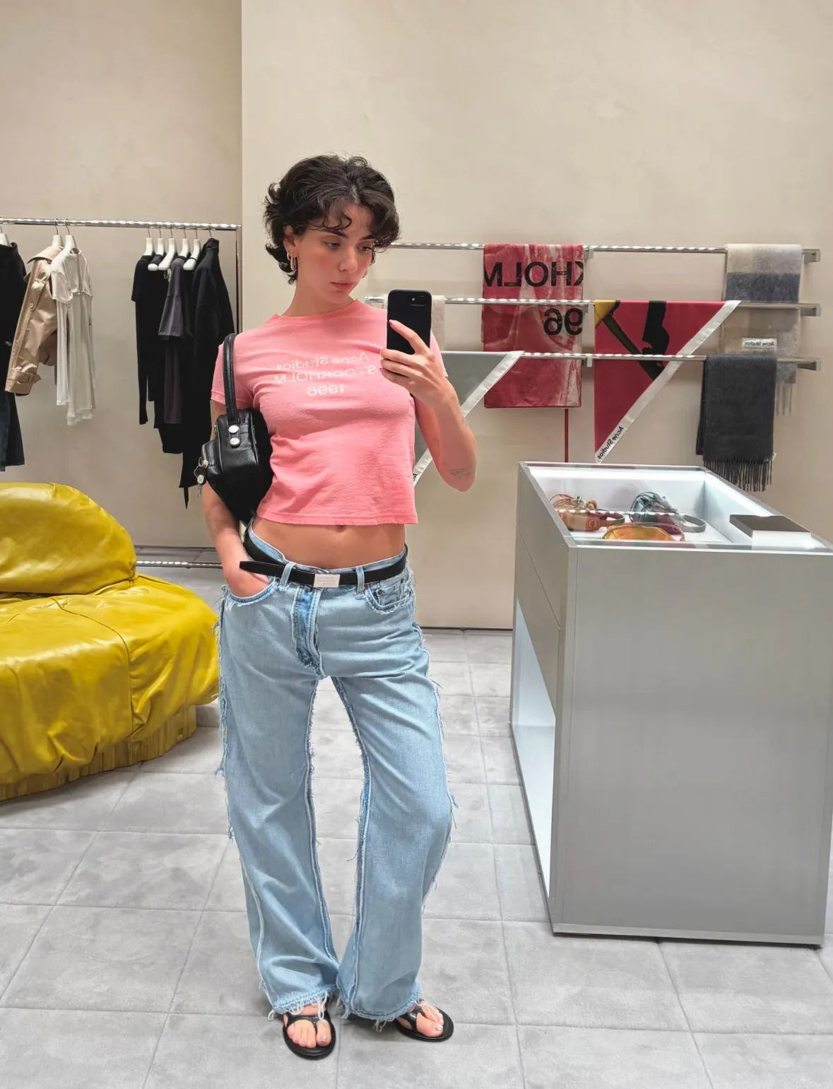 Футболки Женские Acne Studios 18132261
