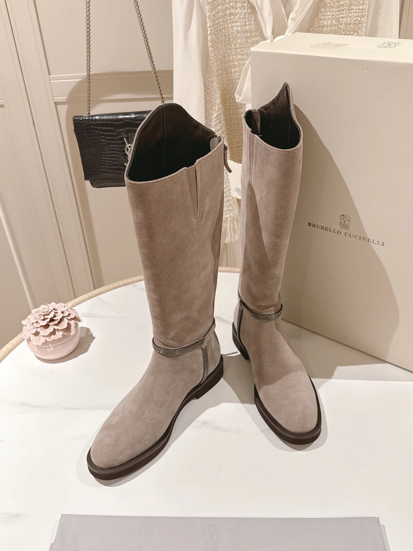 Сапоги Женские Brunello Cucinelli 18217274