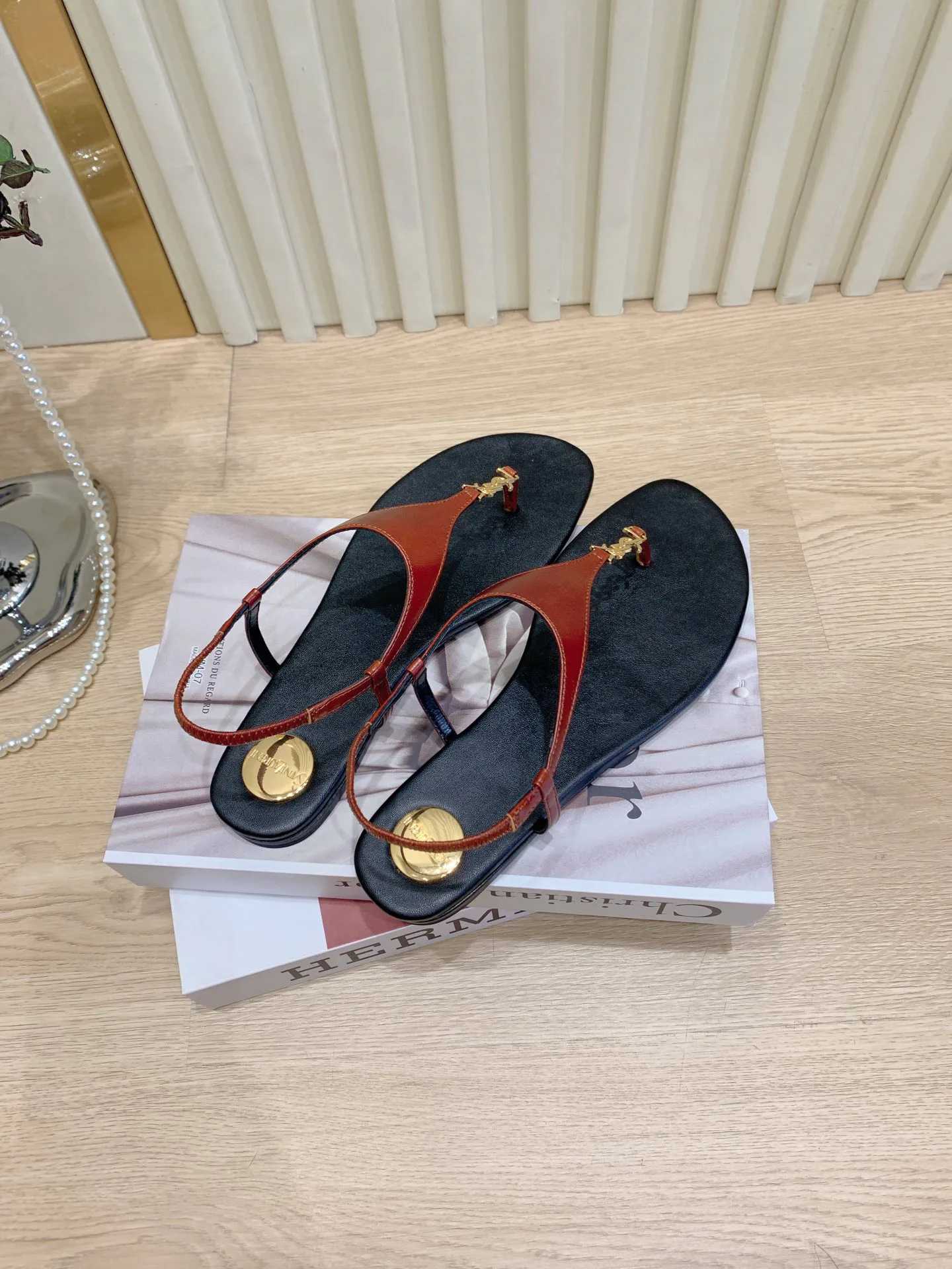 Сандалии Женские Saint Laurent 4511887